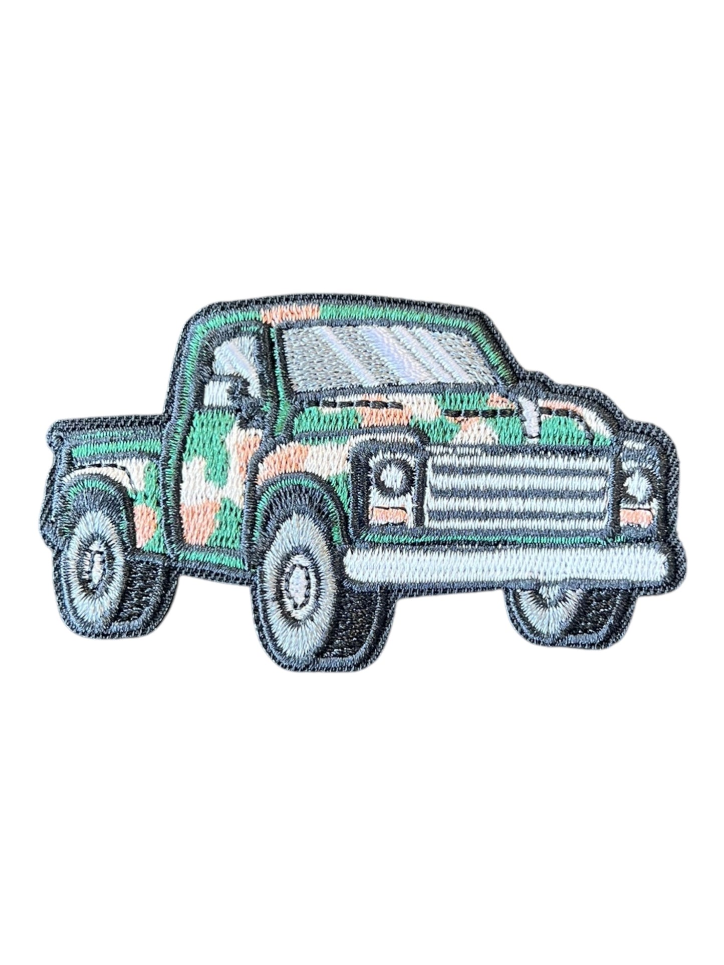 Truck camo rounded