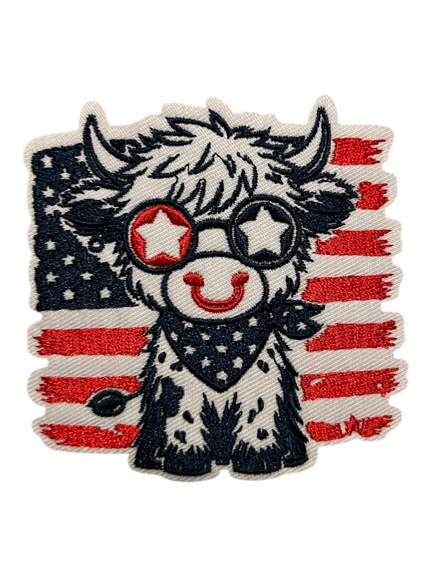 Patriotic cow