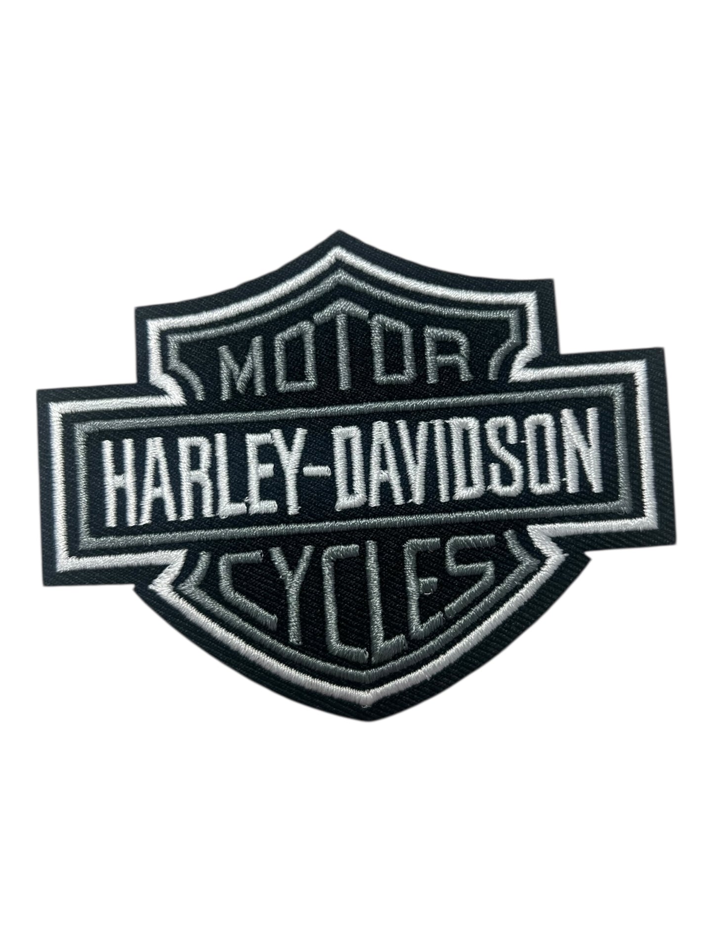 Black Motorcycle 3.25” across