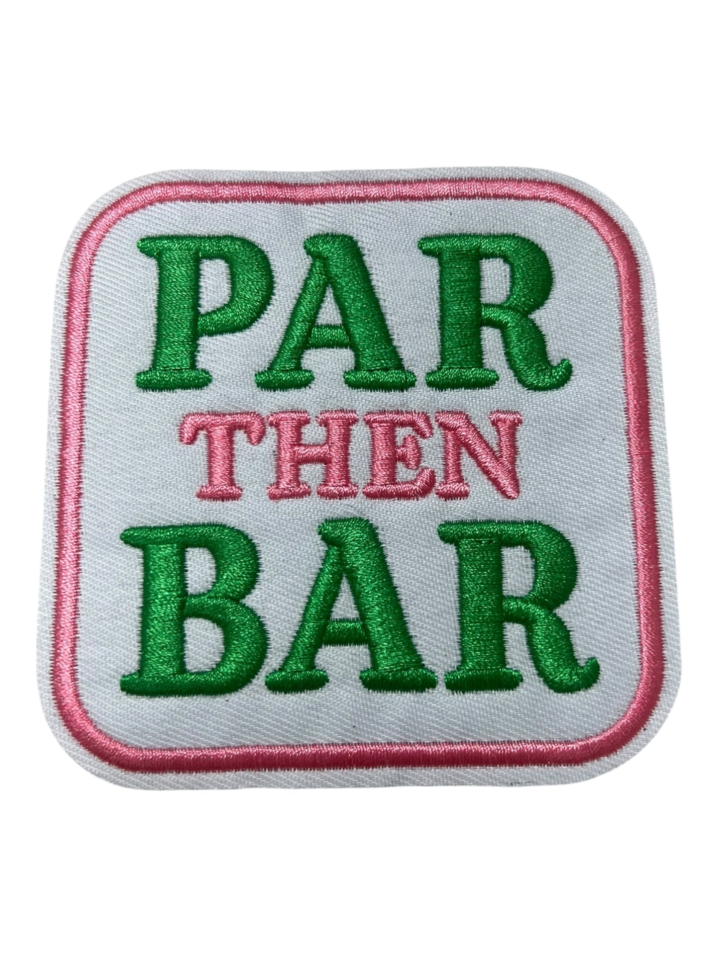 Par then bar