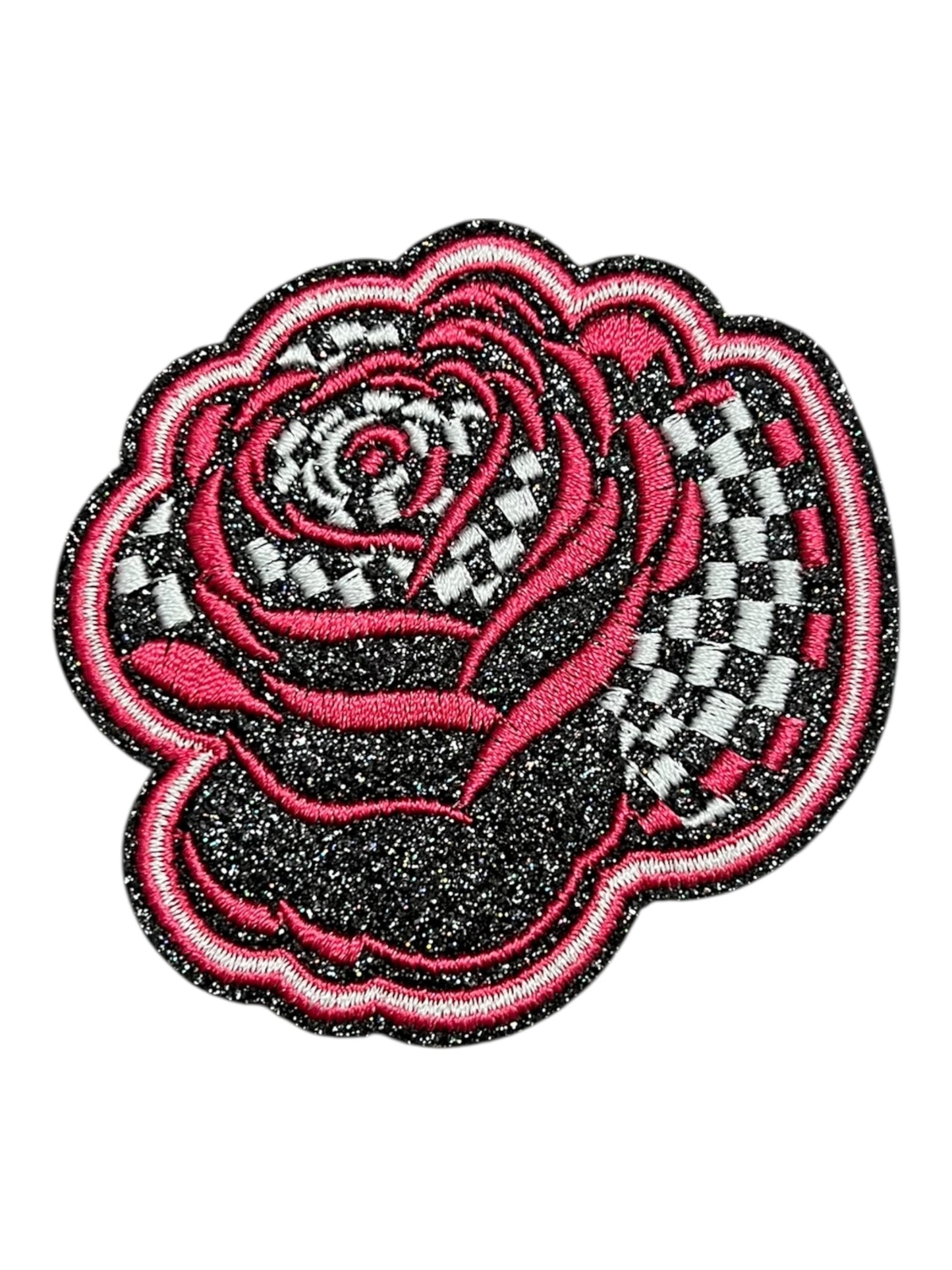 Pink checkered Rose