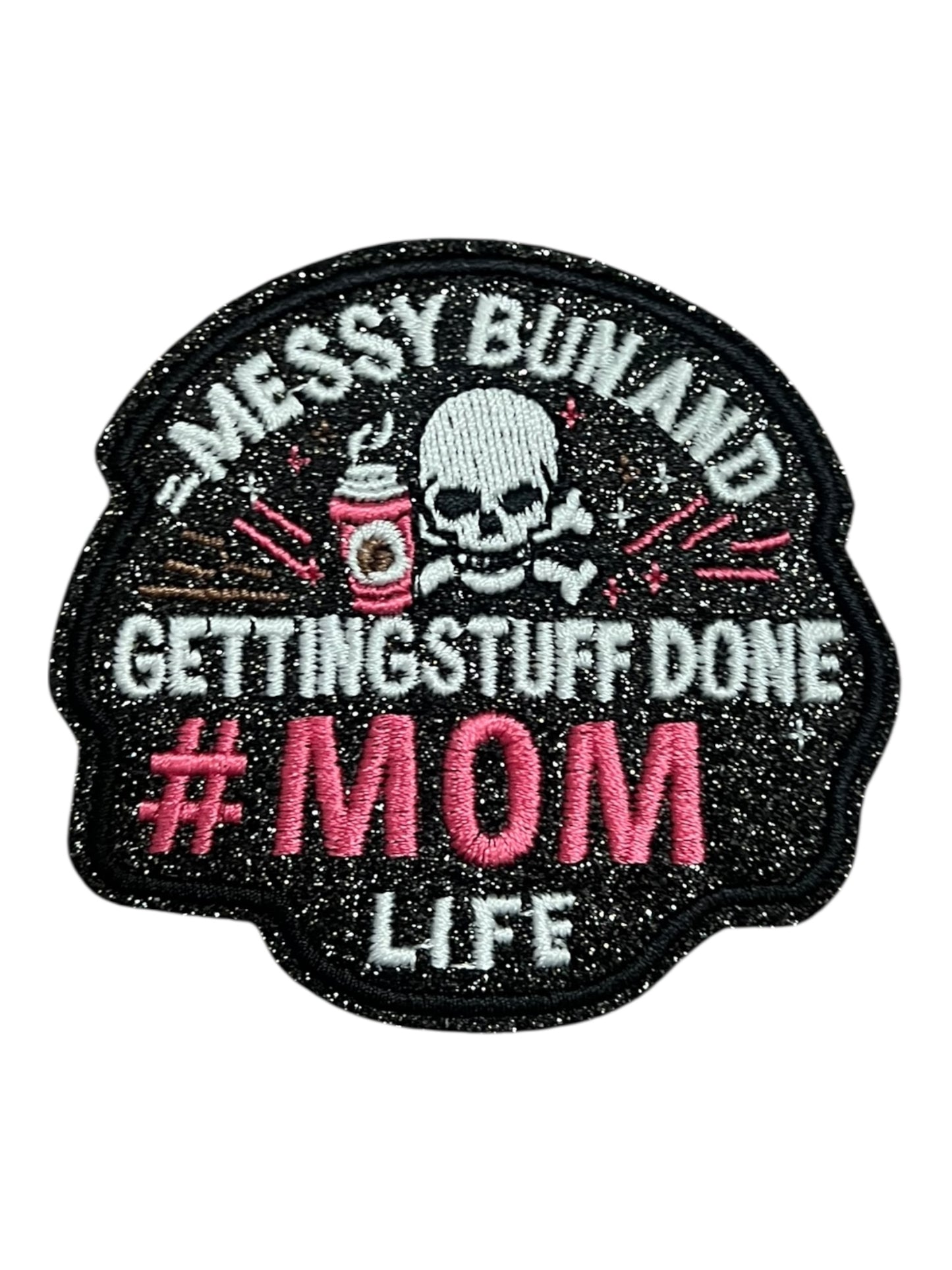 Messy Bun and getting stuff done #mom life