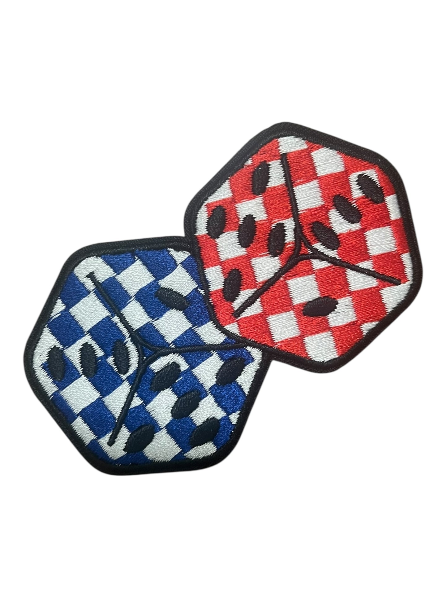 Checkered dice