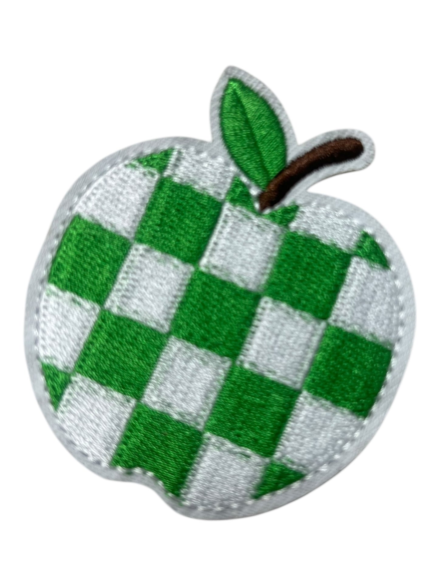 Checked apple
