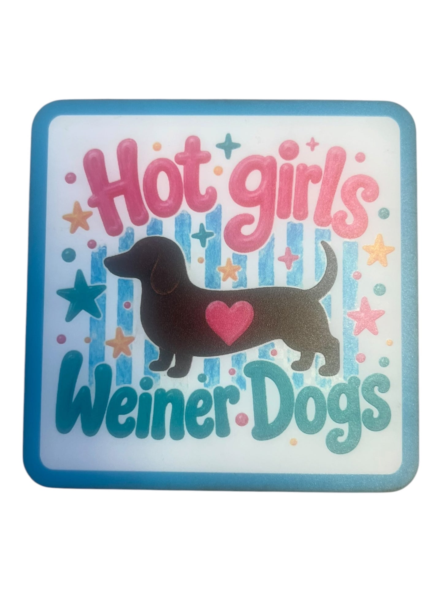 Hot Girls š©· Weiner Dogs leatherette patch