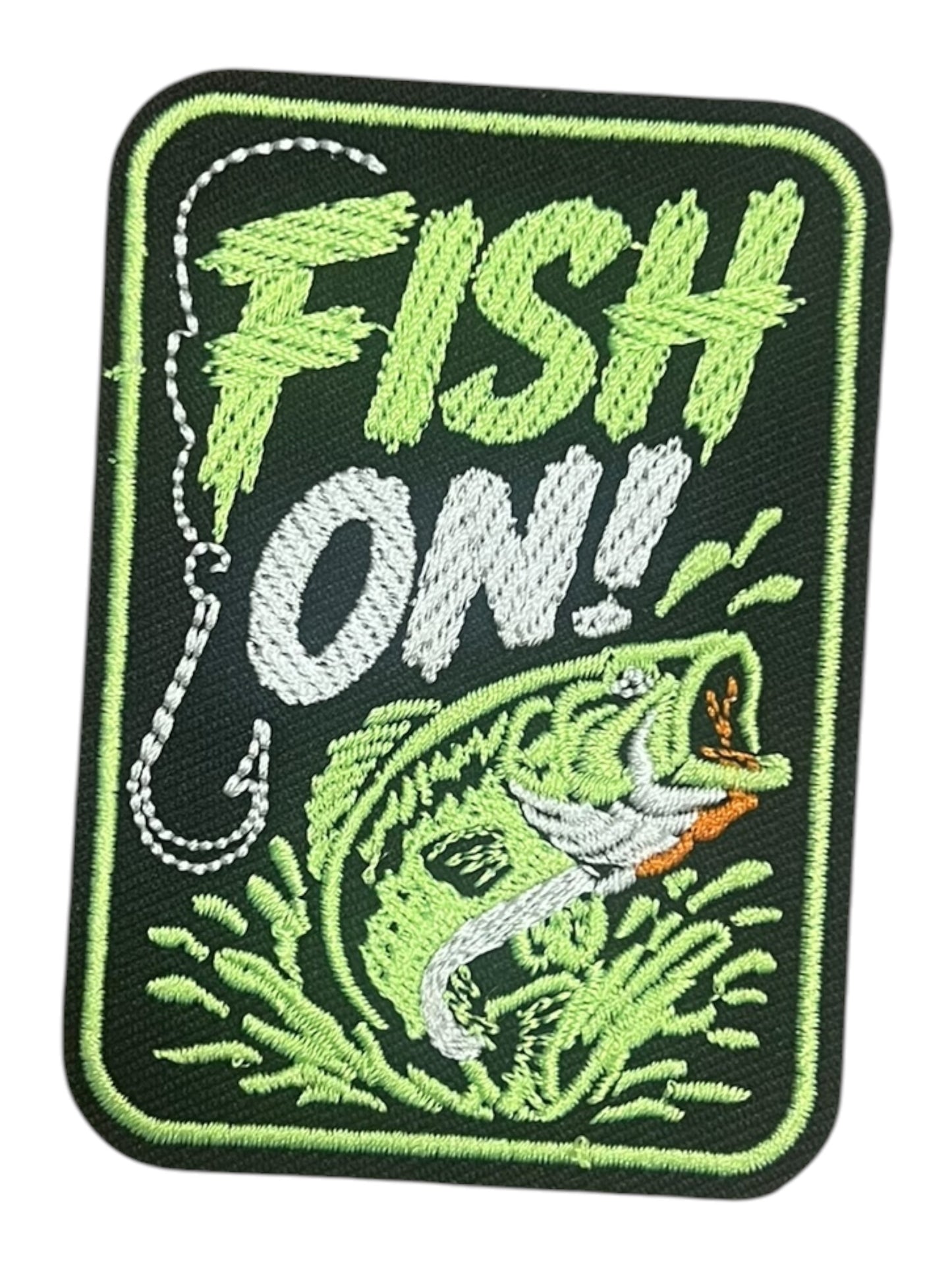 Neon green fish on!