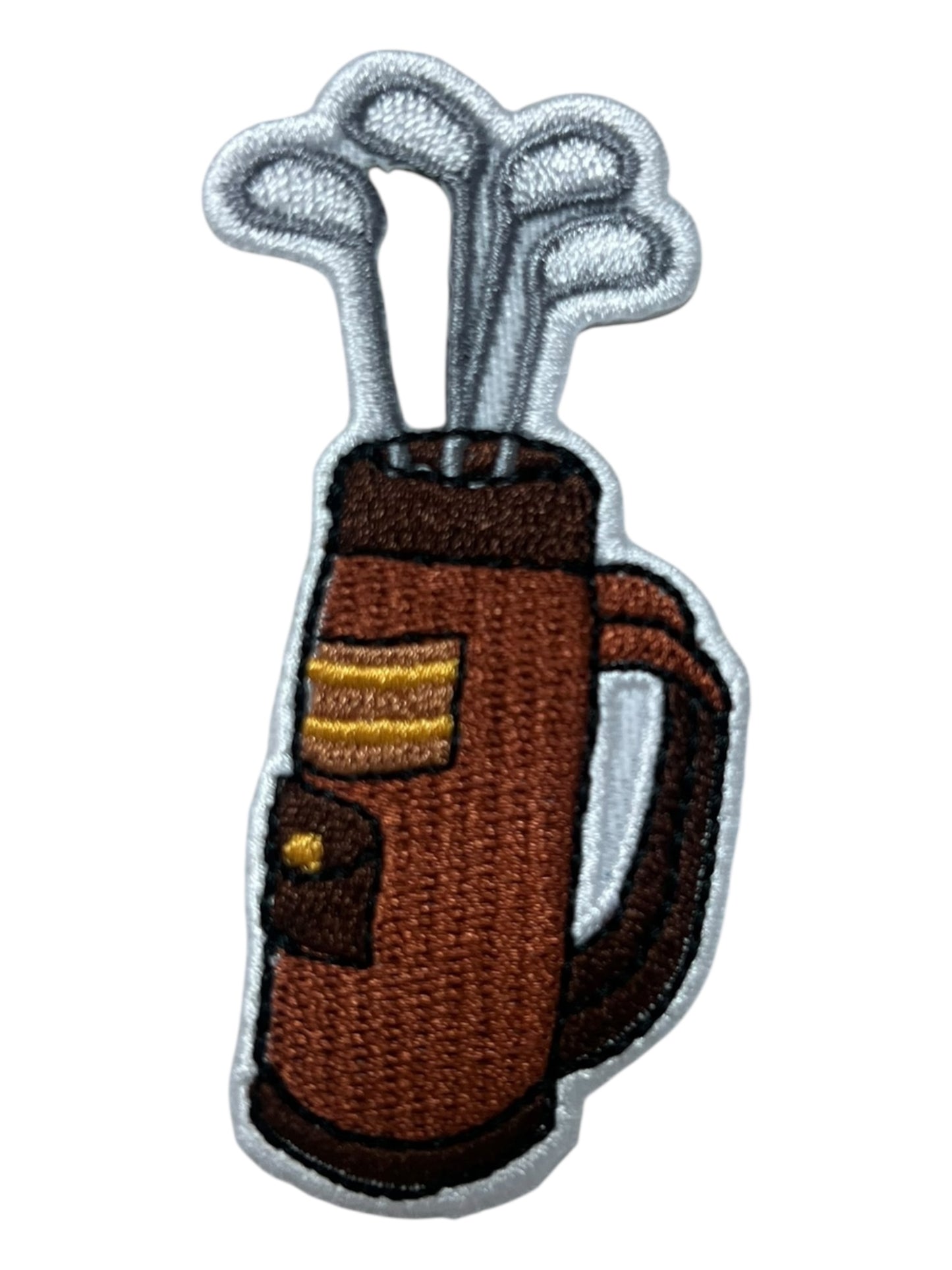 Brown golf bag