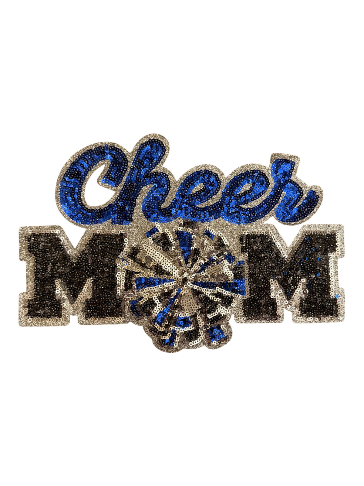 Sequin Cheer mom apparel size