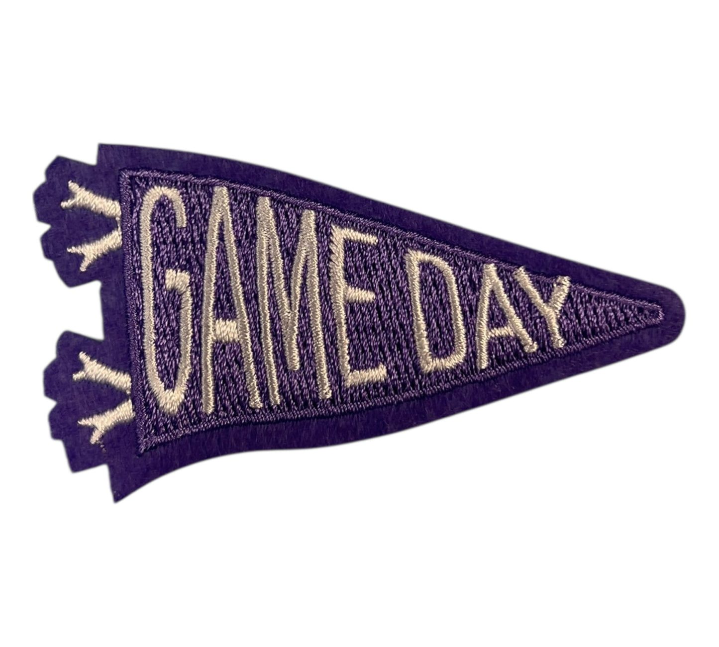 Game Day pendant flag Iron on patch