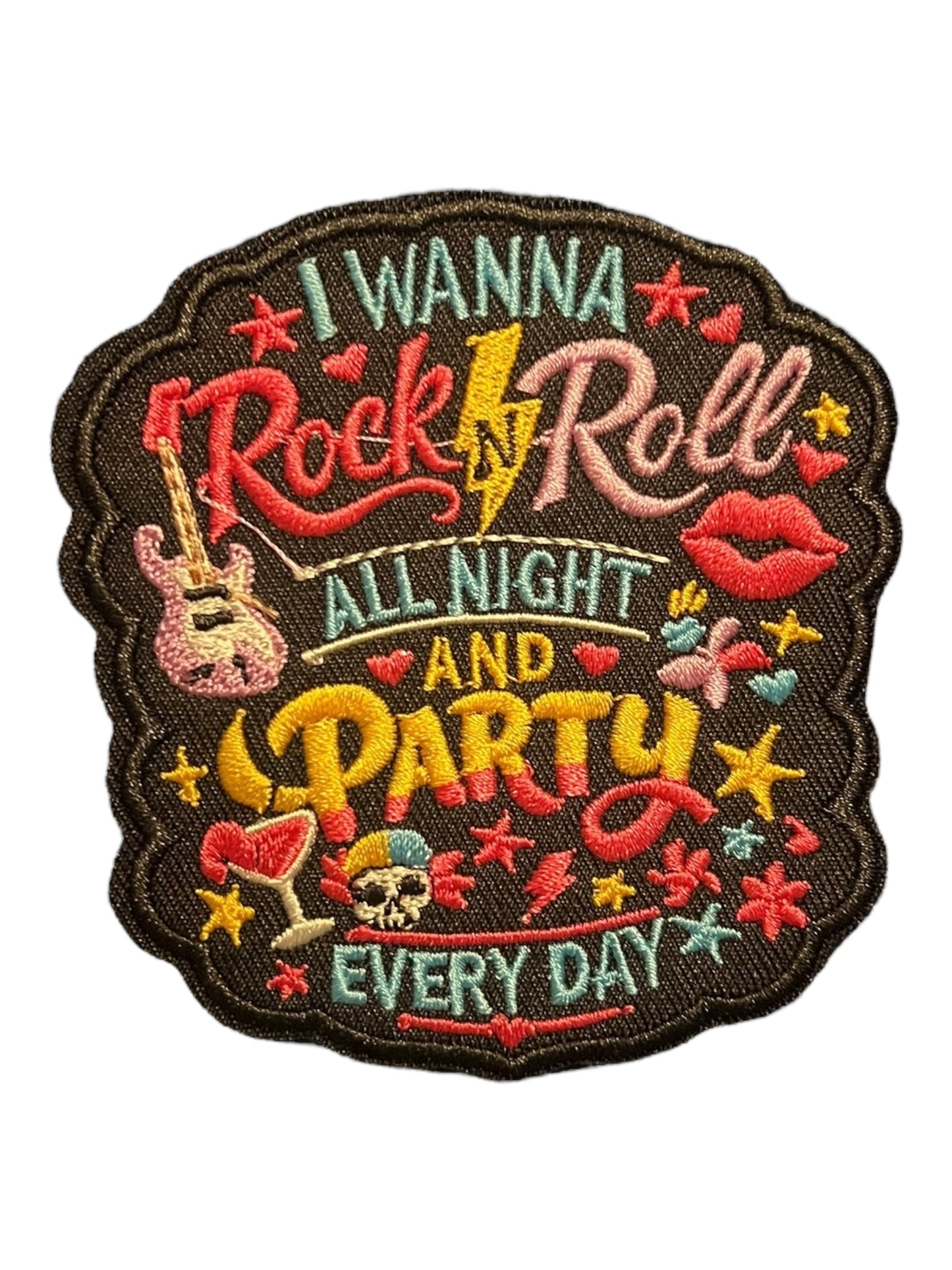 I wanna rock n roll all night and party everyday