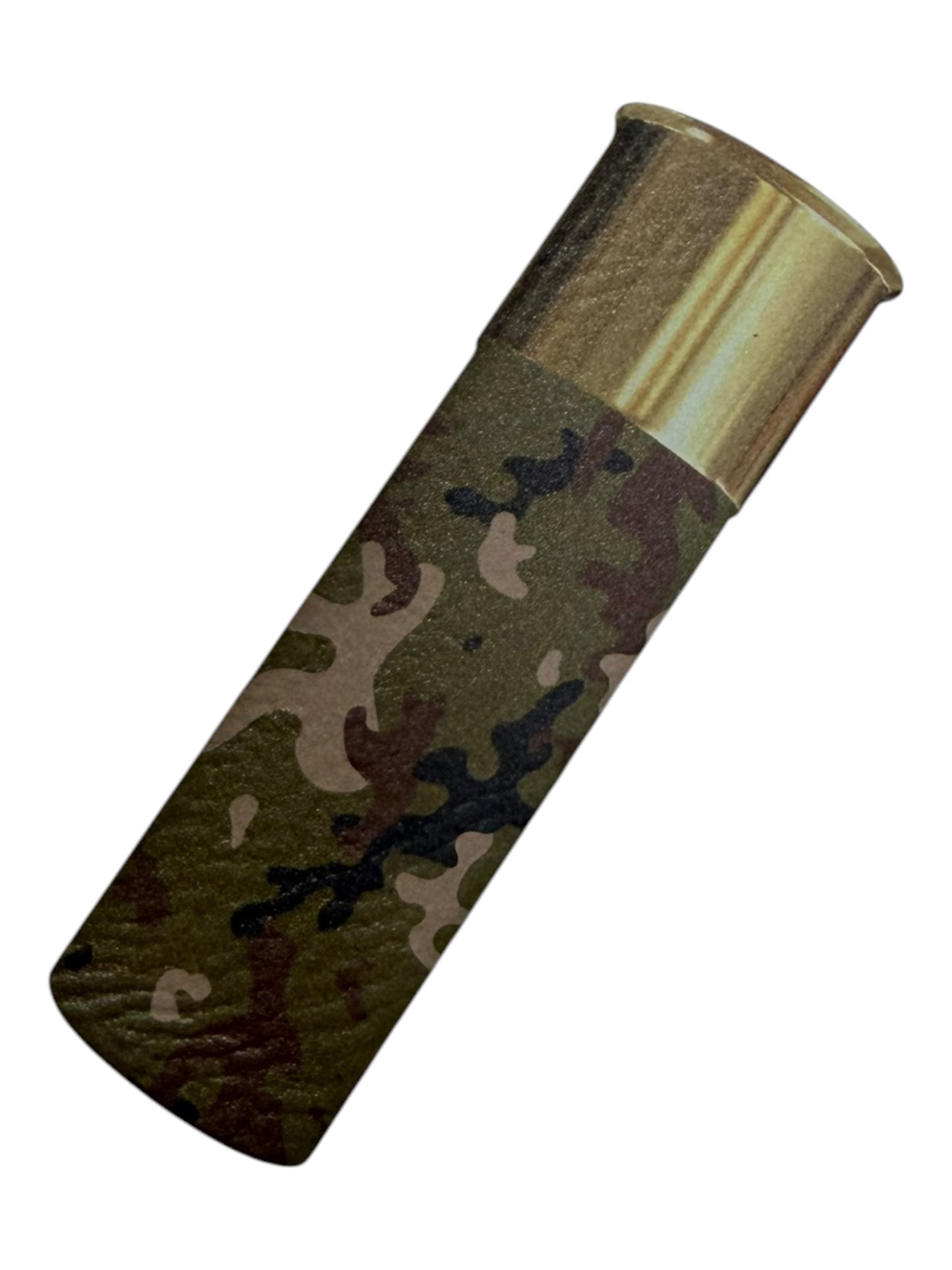 Leatherette camo shotgun shells