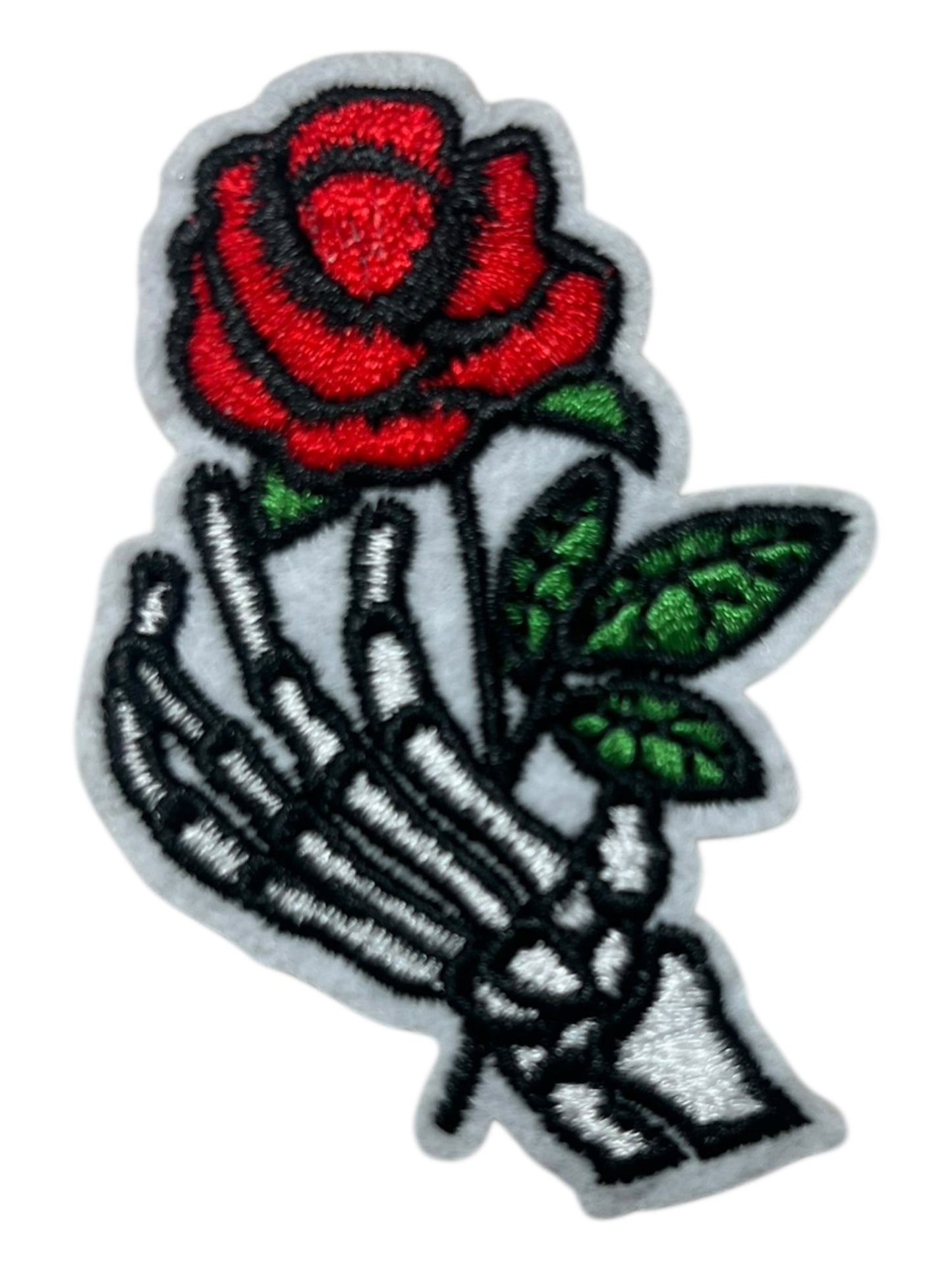 Red rose Skelly hand
