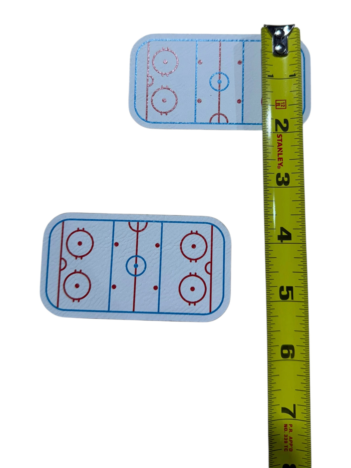 Trucker Hat Patch Hockey rink leatherette