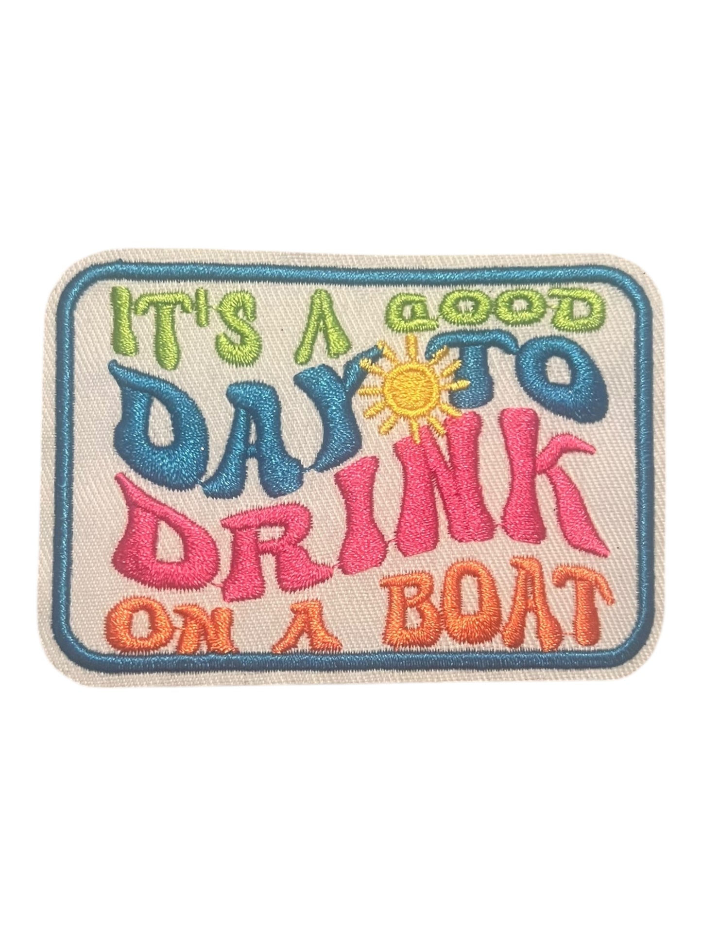 It’s a good day to drink on a boat