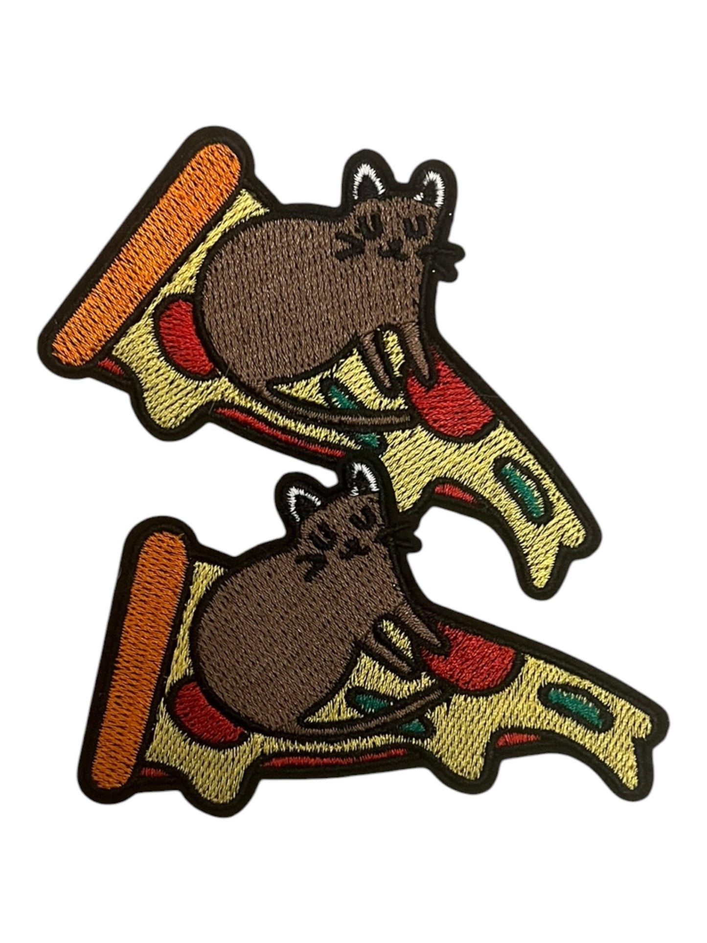 2 pcs pizza mouse patch