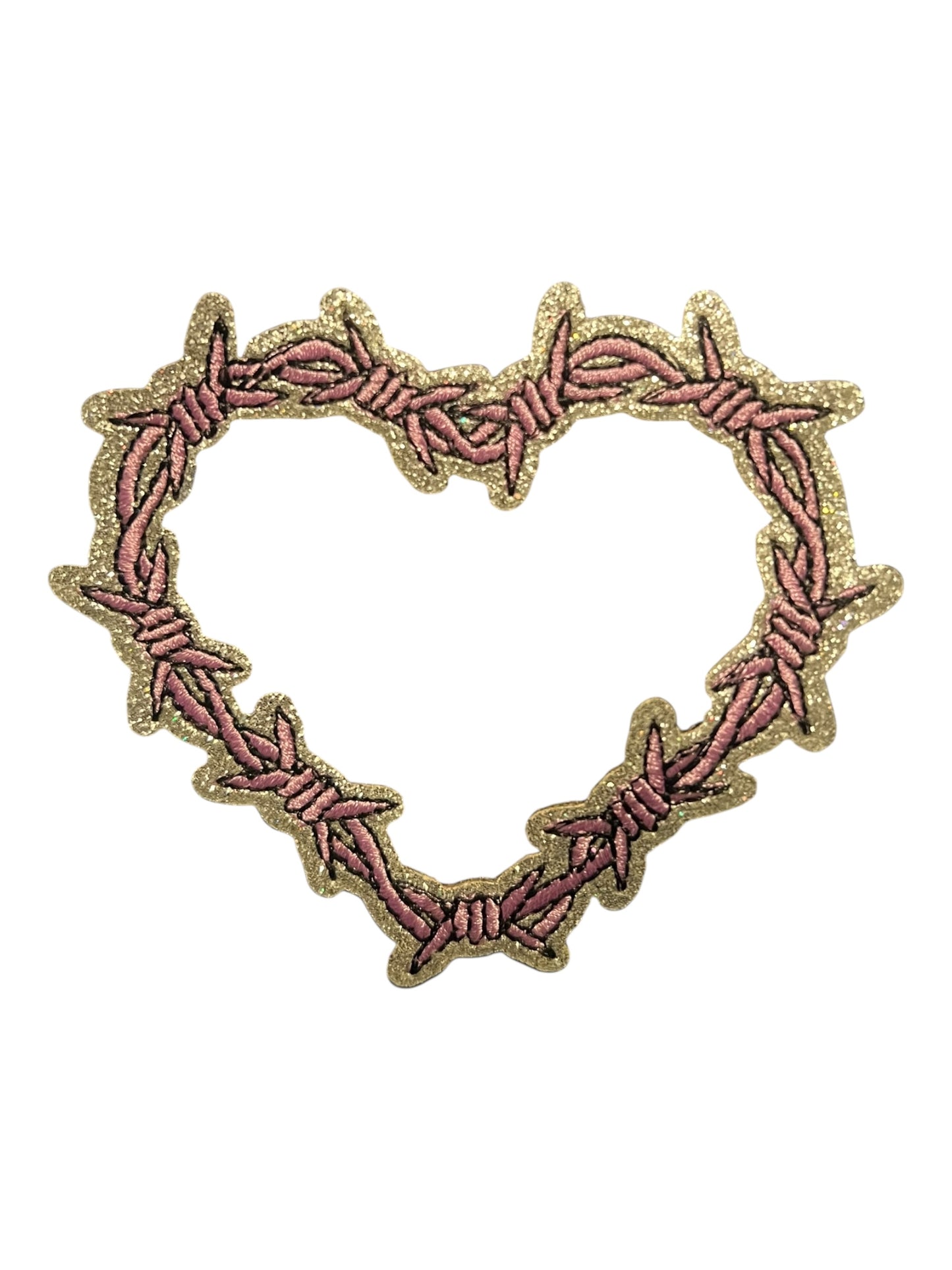 Barbed wire heart