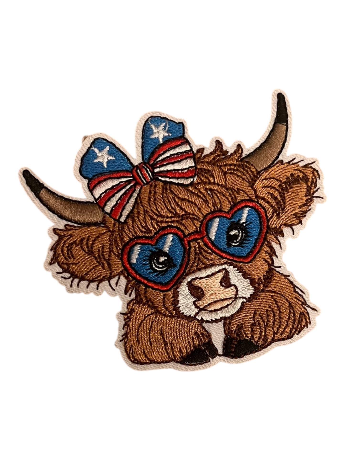 Patriotic cow