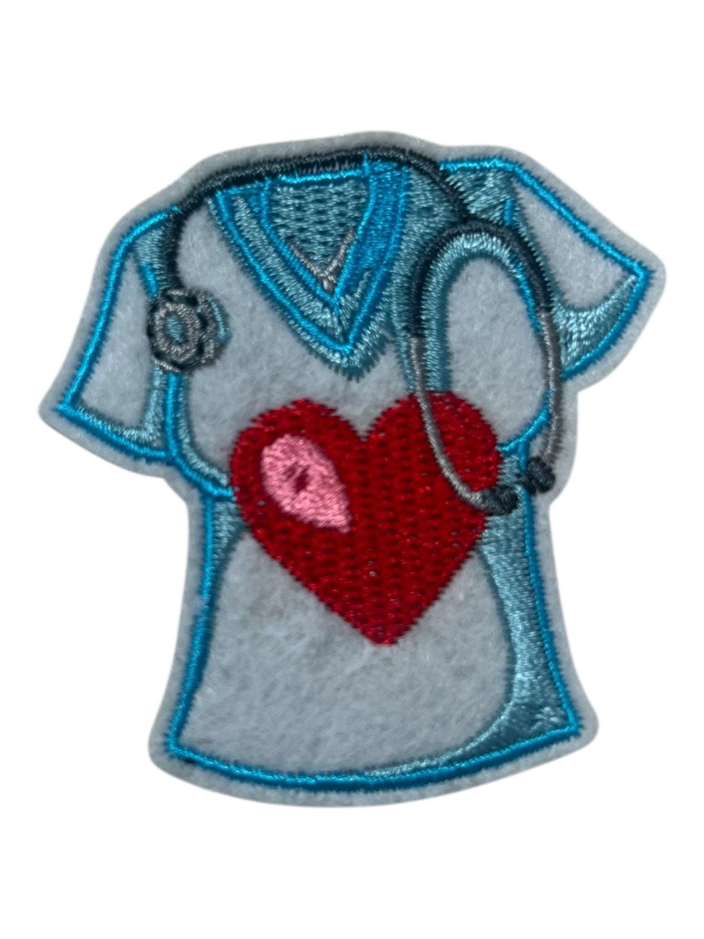 Medical scrub and stethoscope