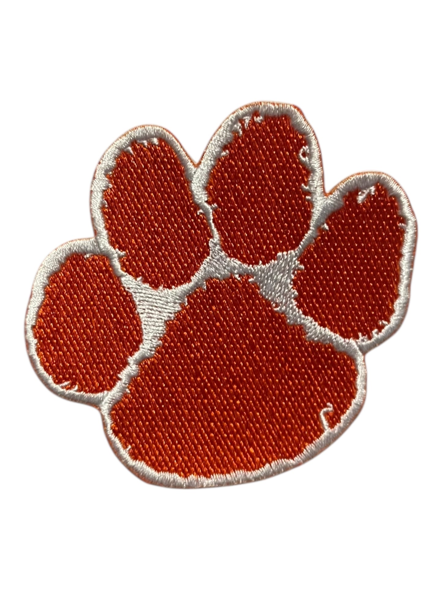 Orange tiger paw