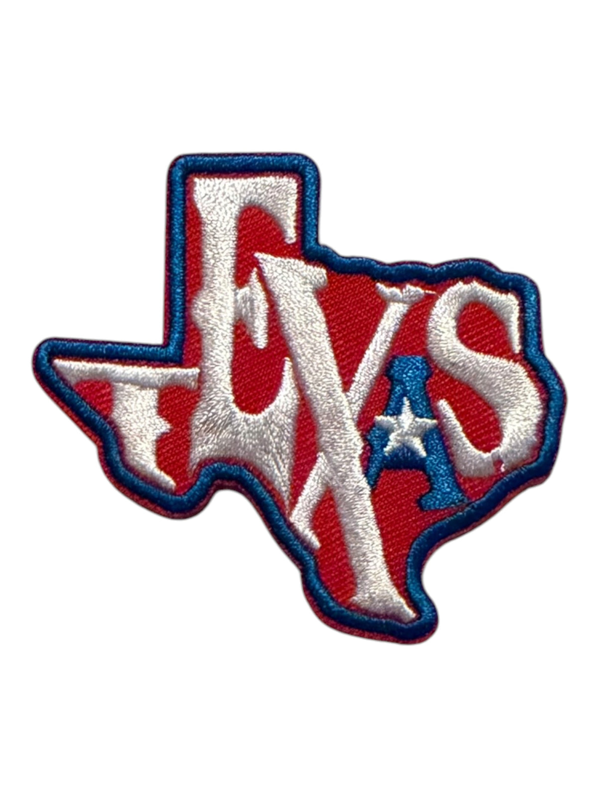 Texas red white blue