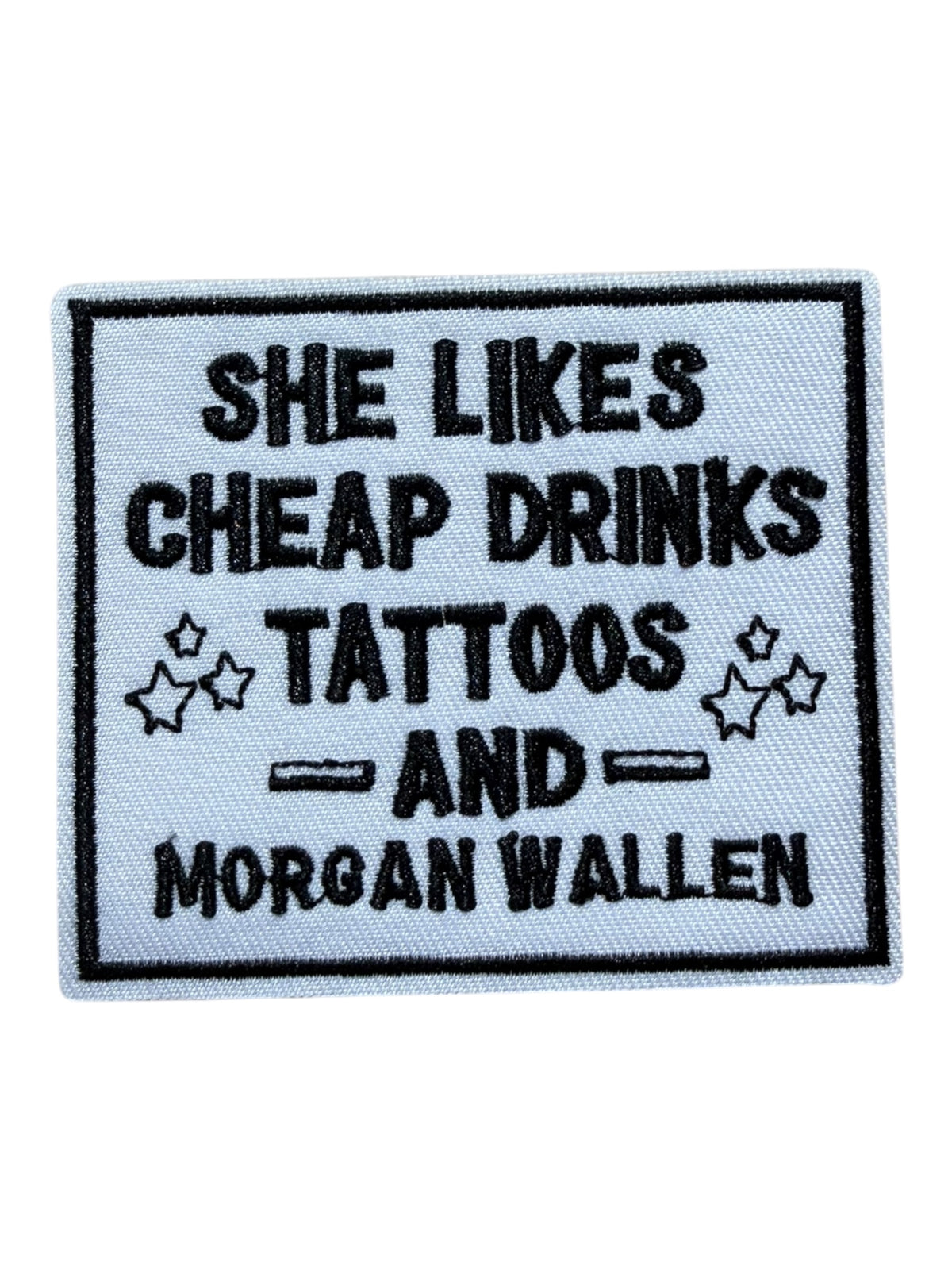 She likes cheap drinks and tattoos and Morgan