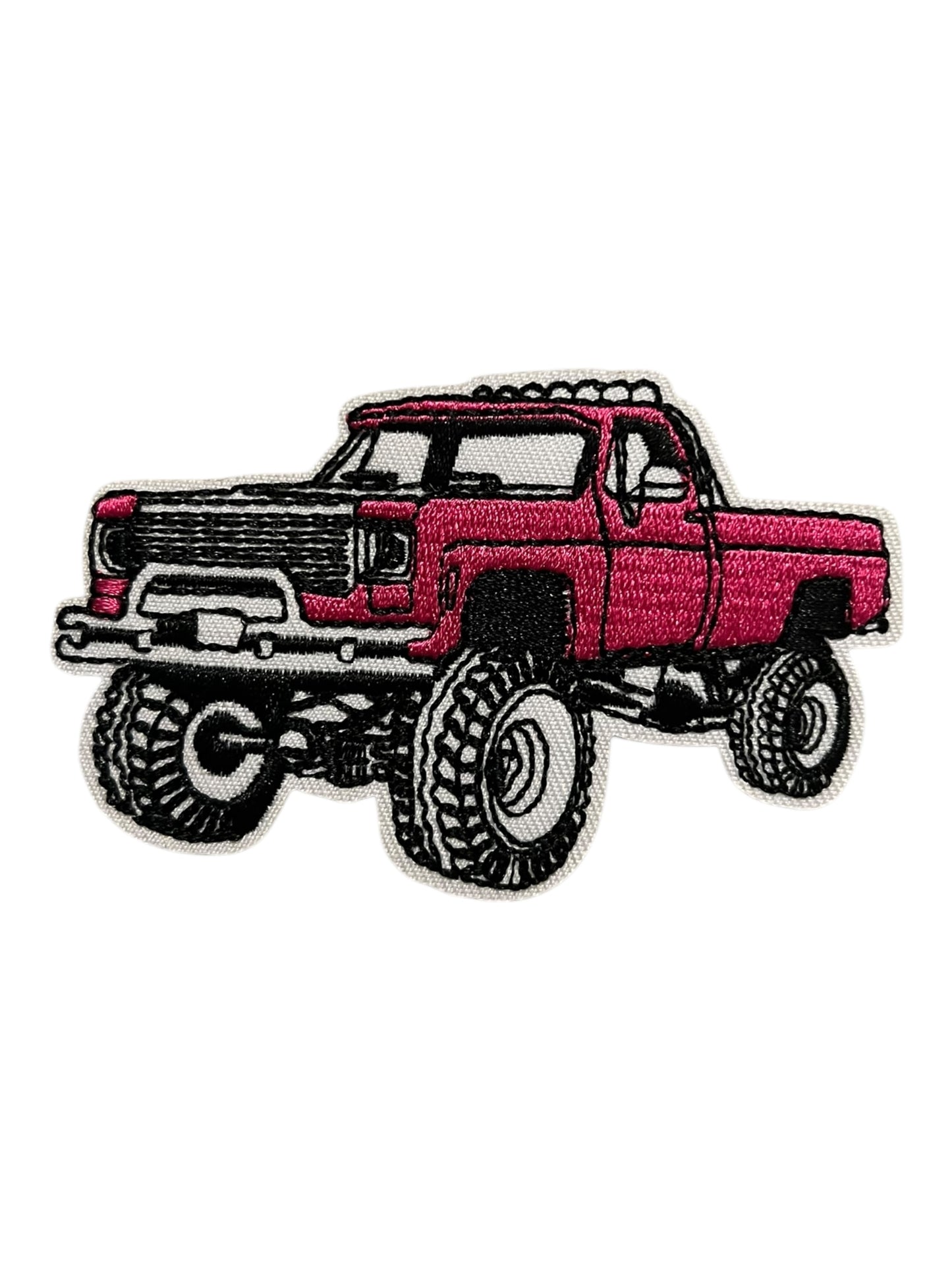 Pink truck