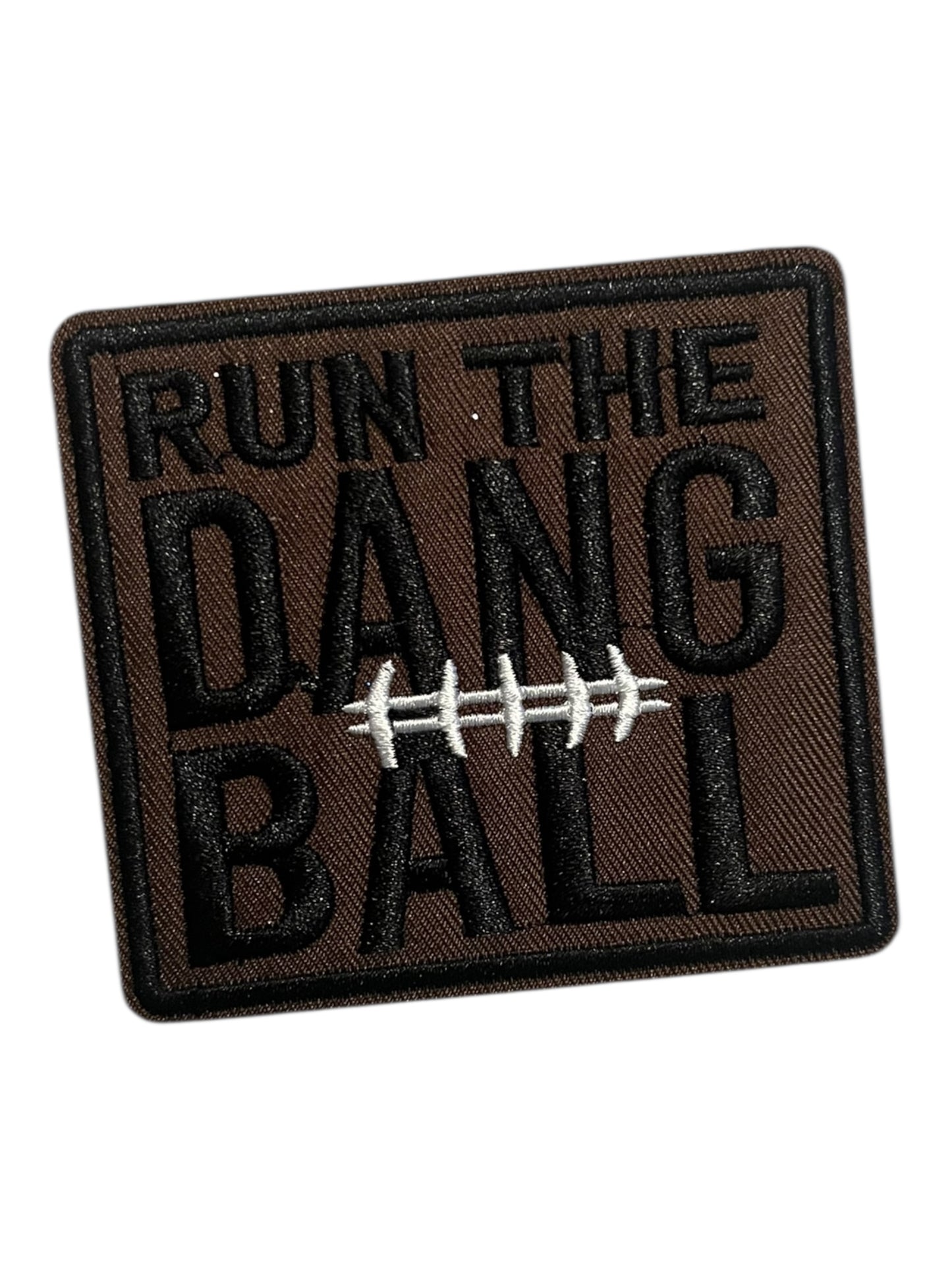 Run the dang ball