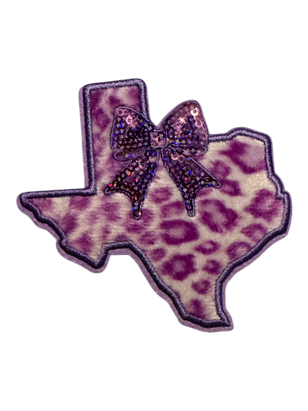 Purple leopard state of Texas