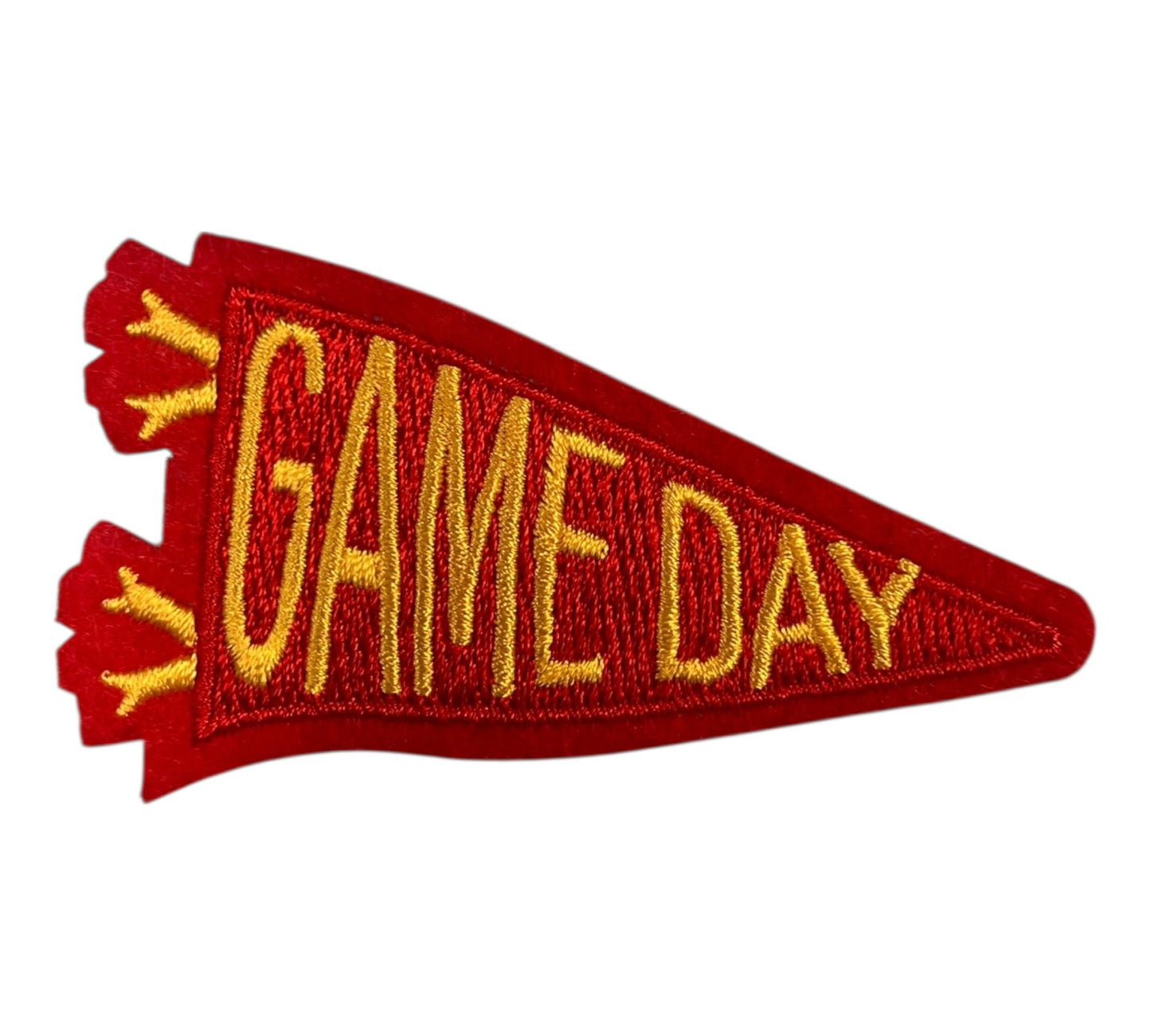 Game Day pendant flag Iron on patch