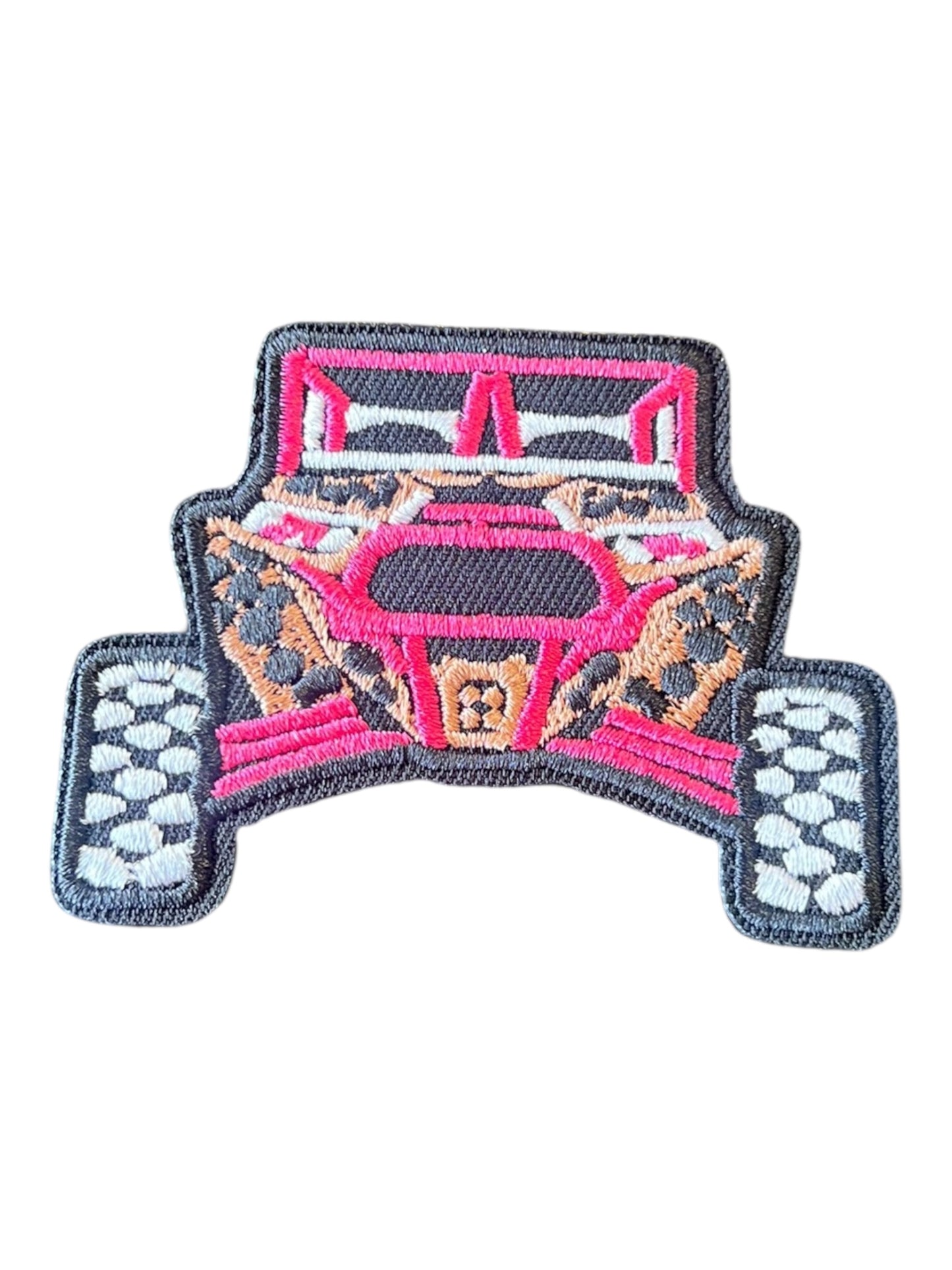 SXS non glitter leopard pink