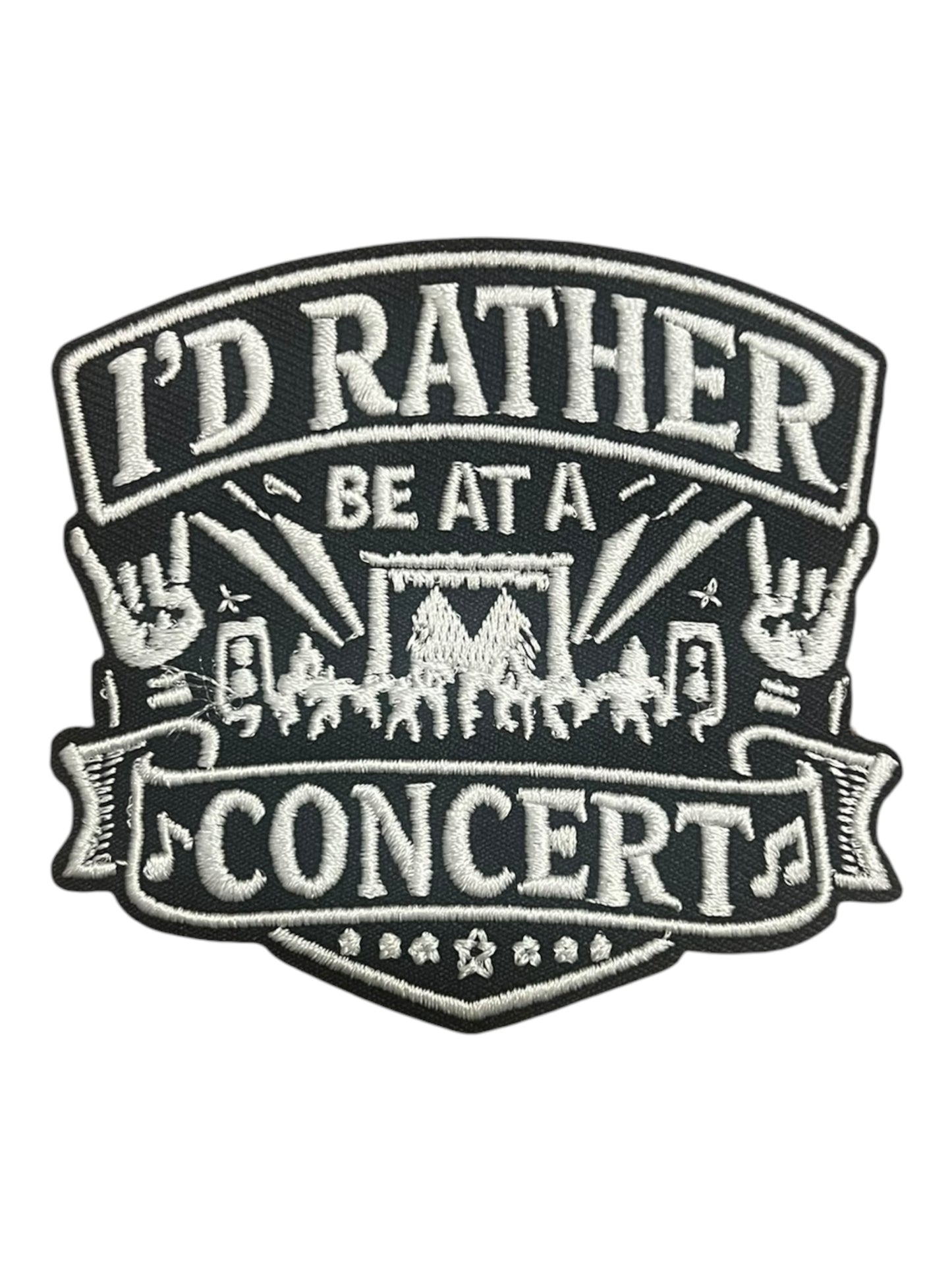 I’d rather be at a concert