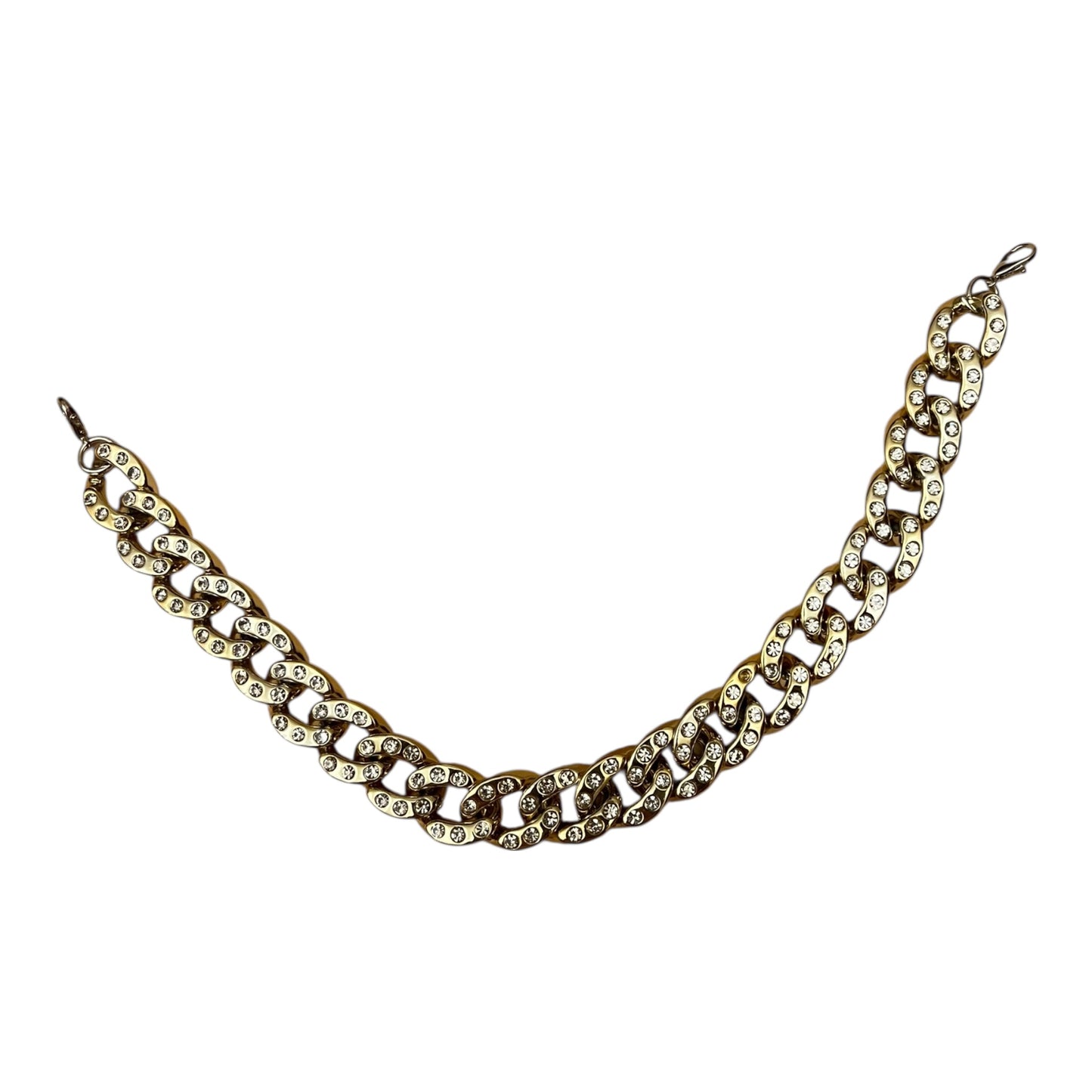 Gold with bling Hat Chain