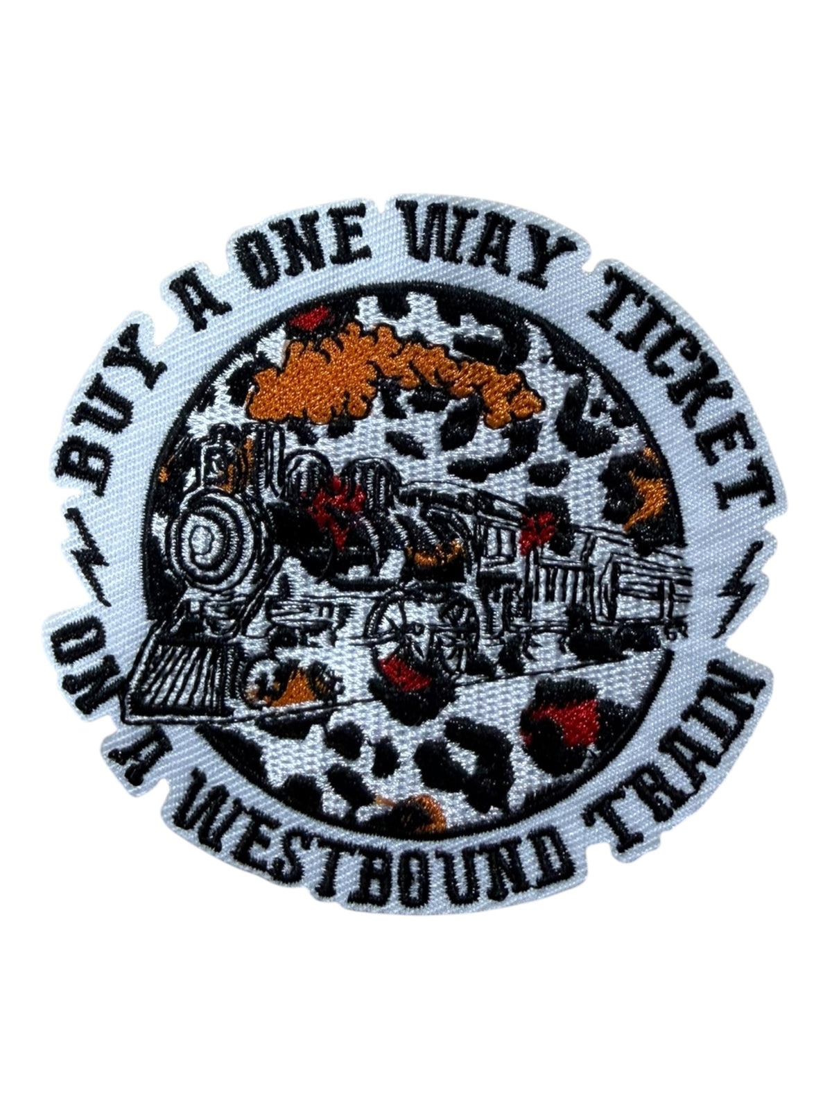 Buy a one way ticket on a westbound train