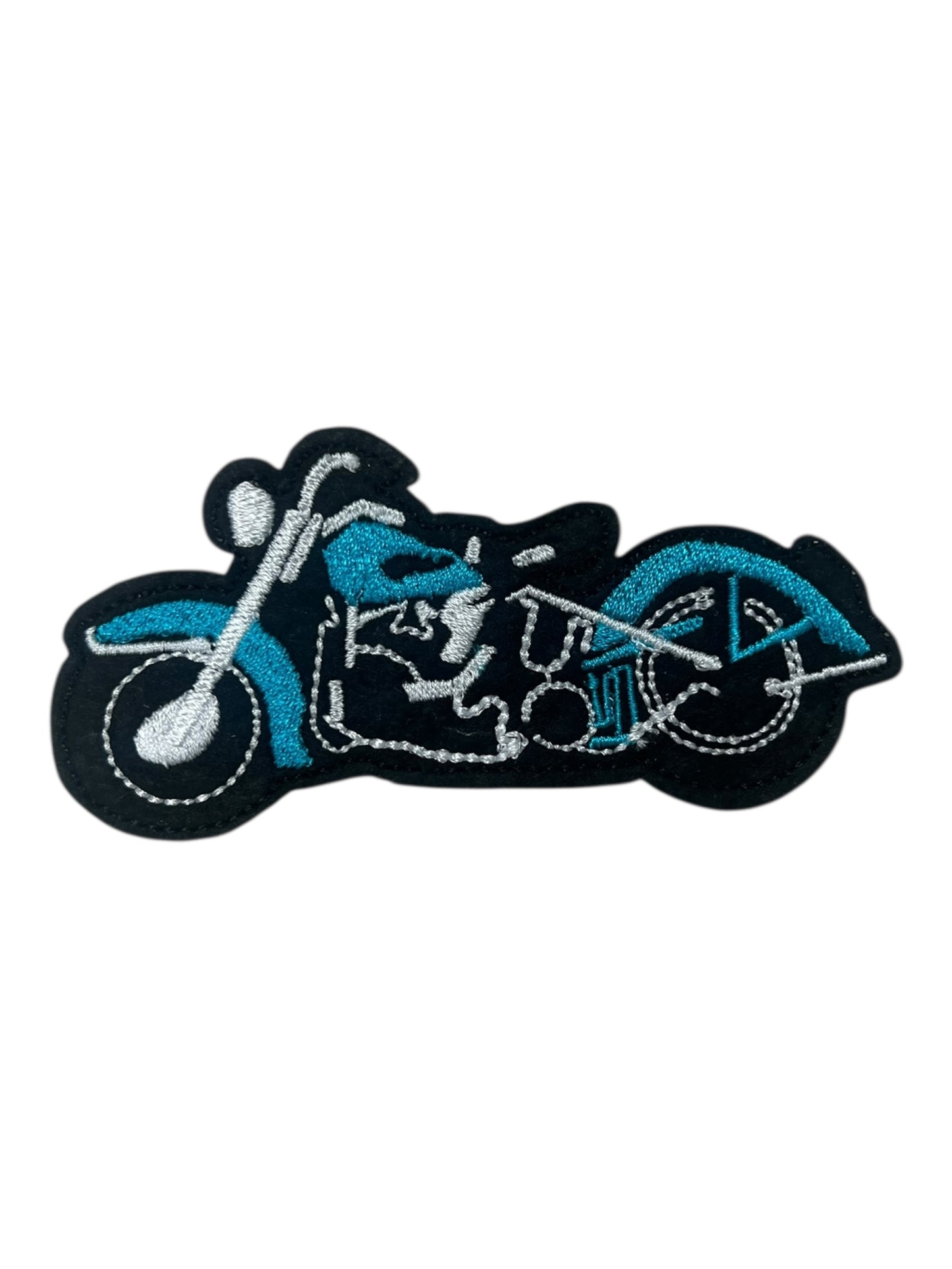 Turquoise Motorcycle