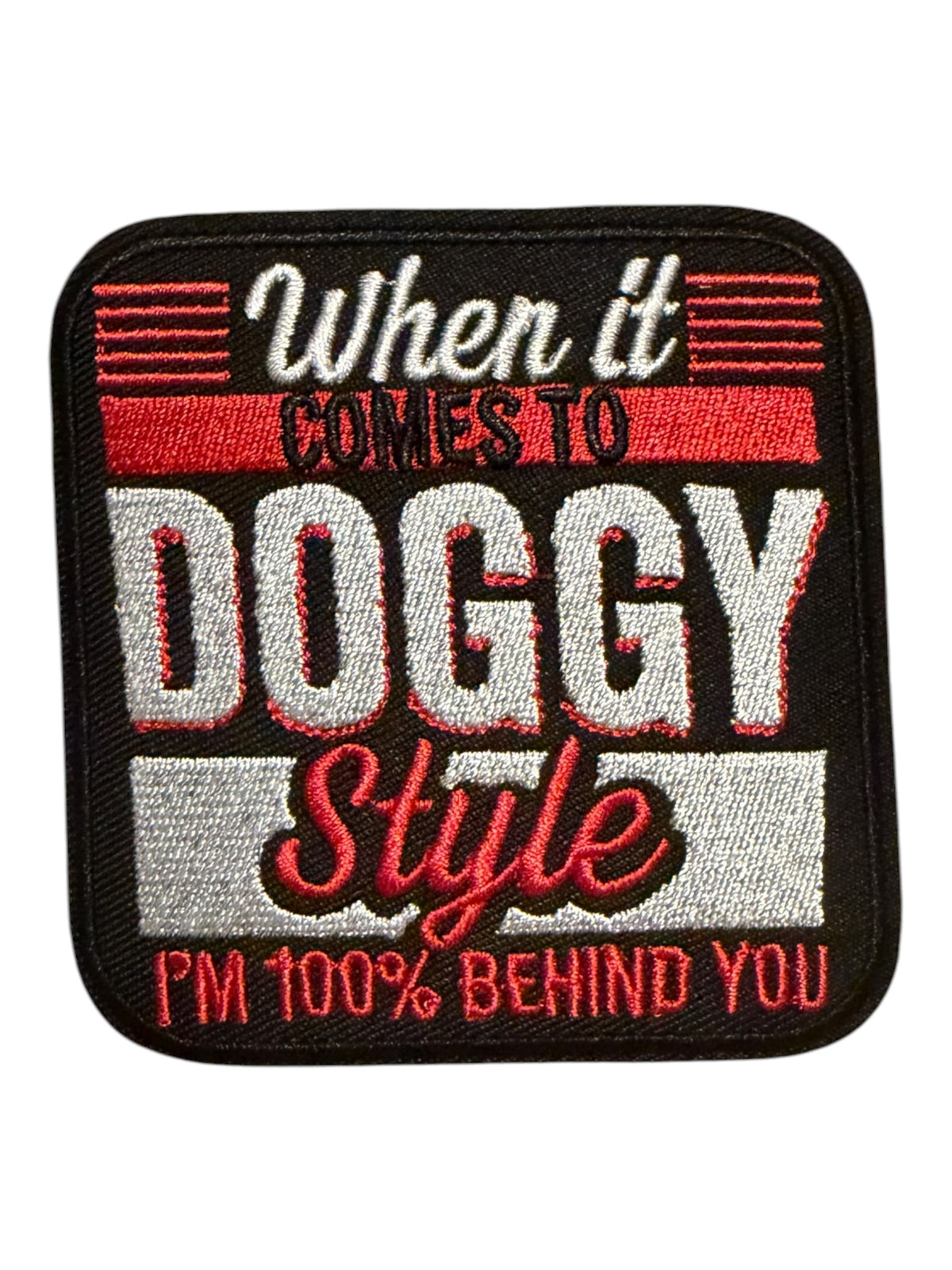 When it comes to doggy style I’m 100% behind you
