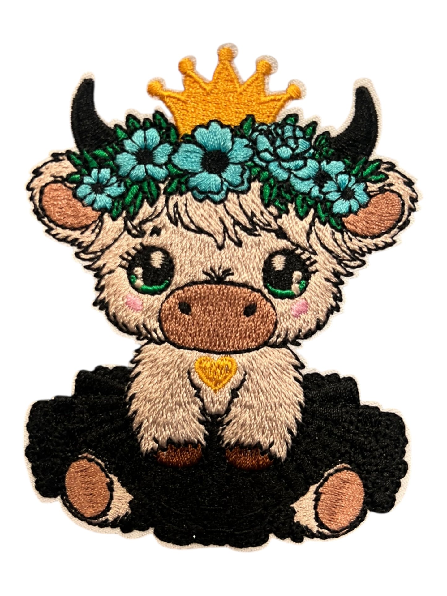 Crown and TuTu cow black