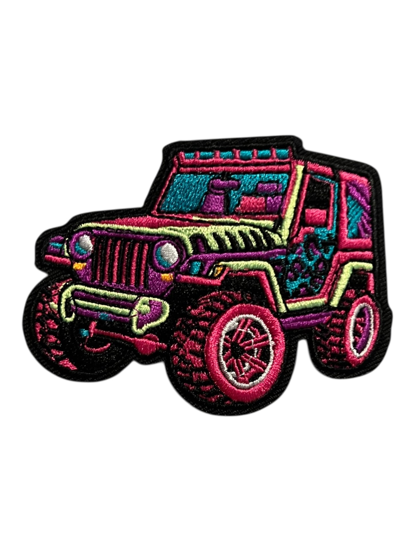 Neon Jeep
