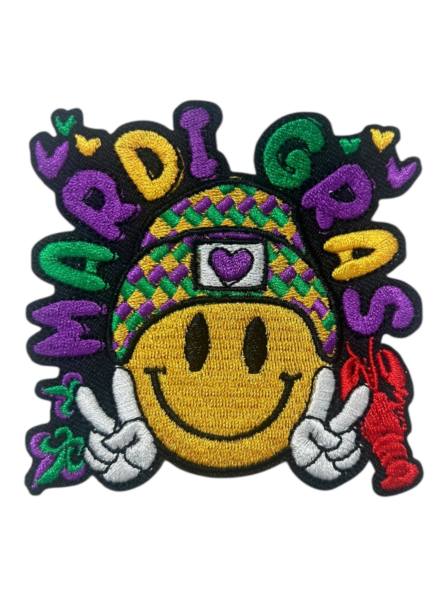 Mardi Gras Smiley