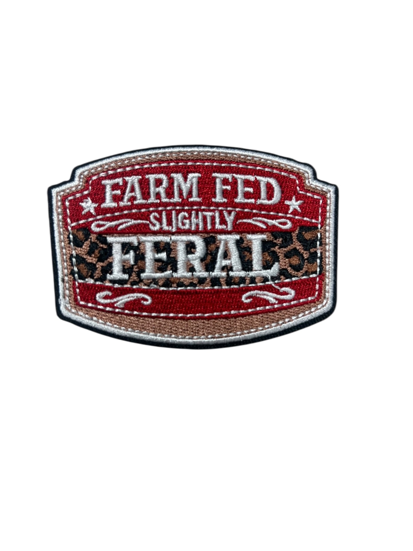 Farm fed slightly feral