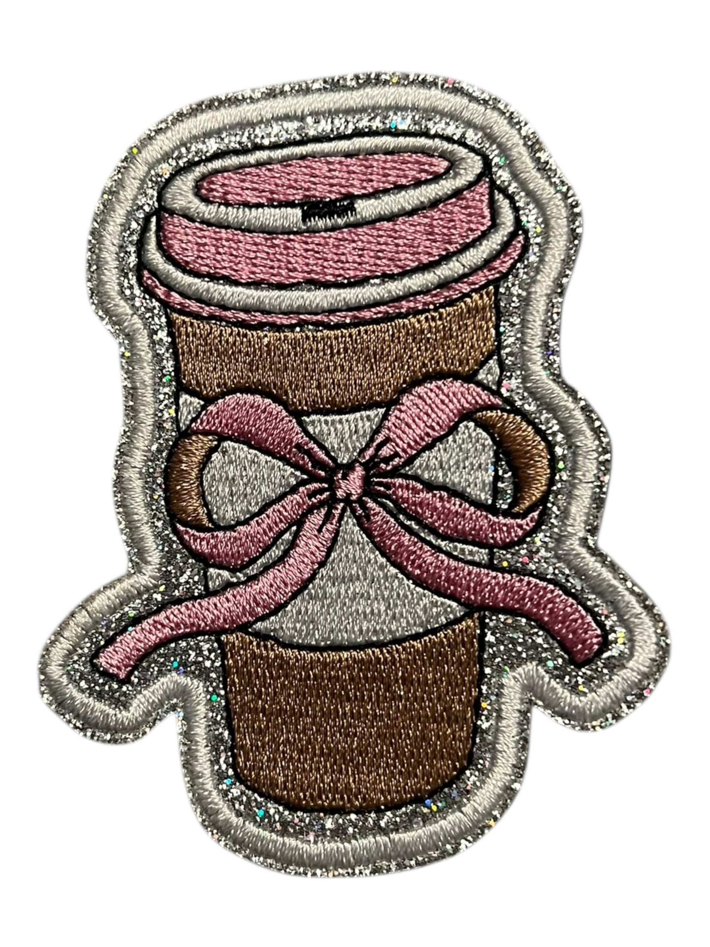 Coffee cup with bow