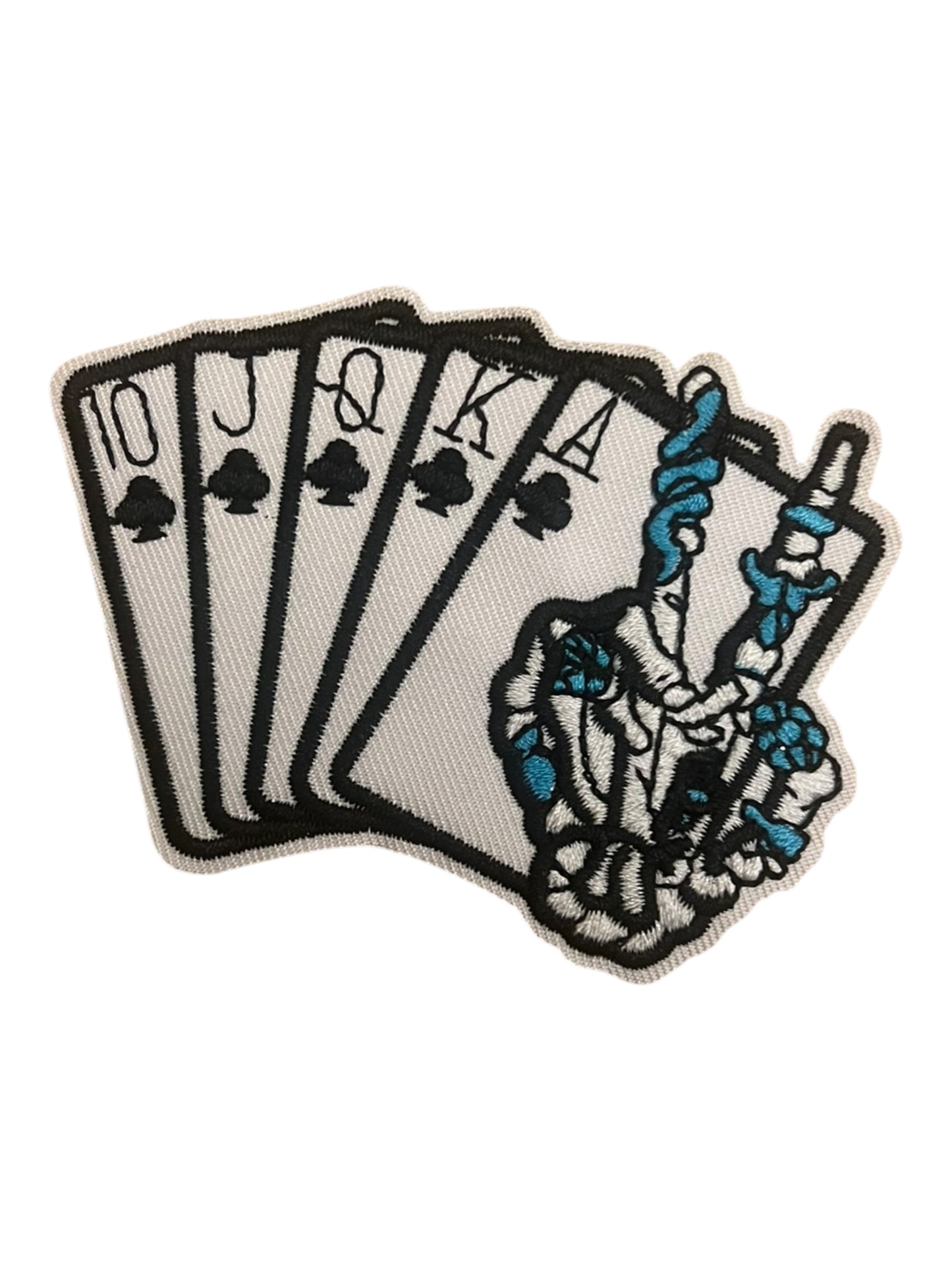 Card with a Skelly peace