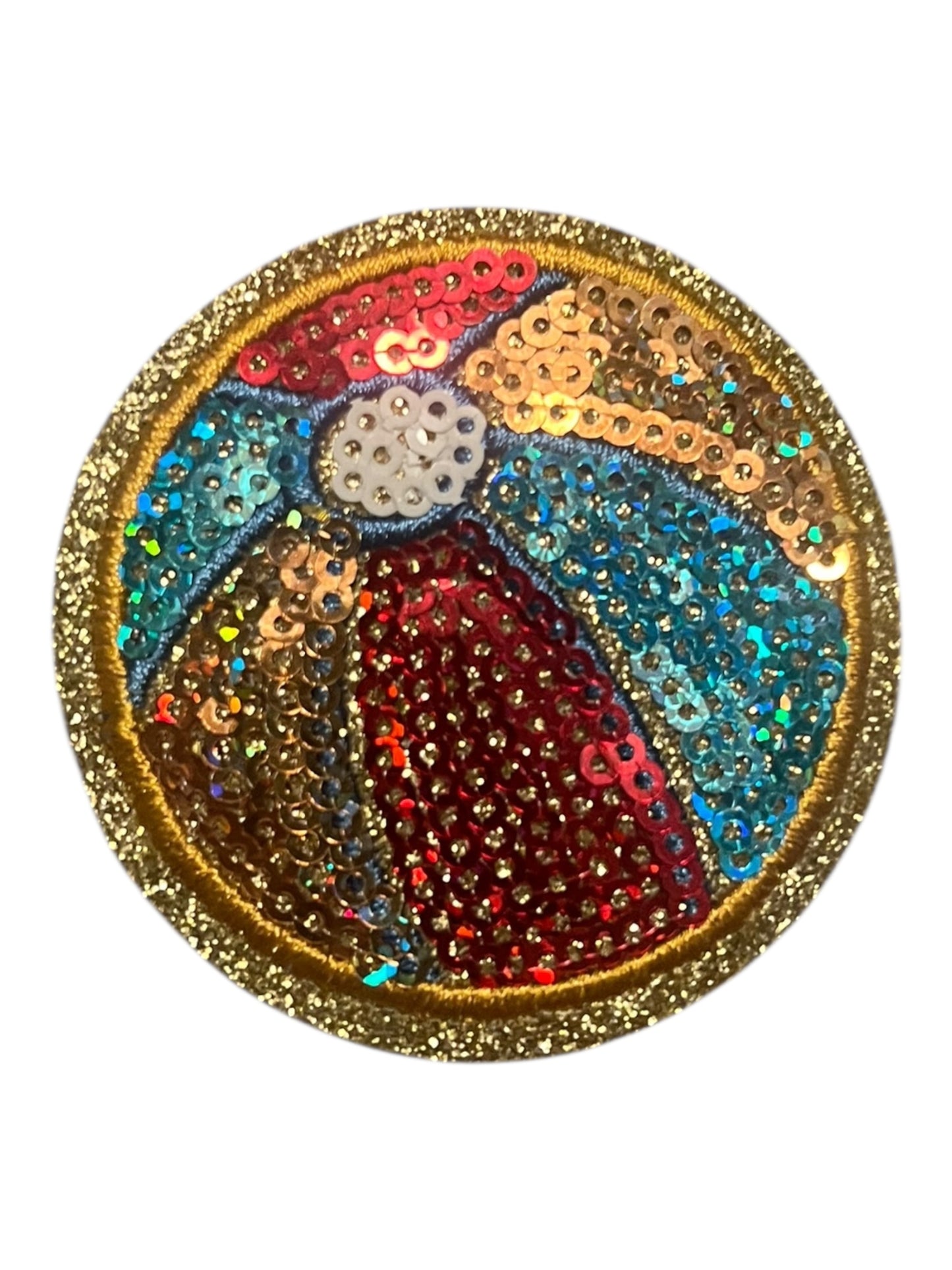 Sequin beach ball