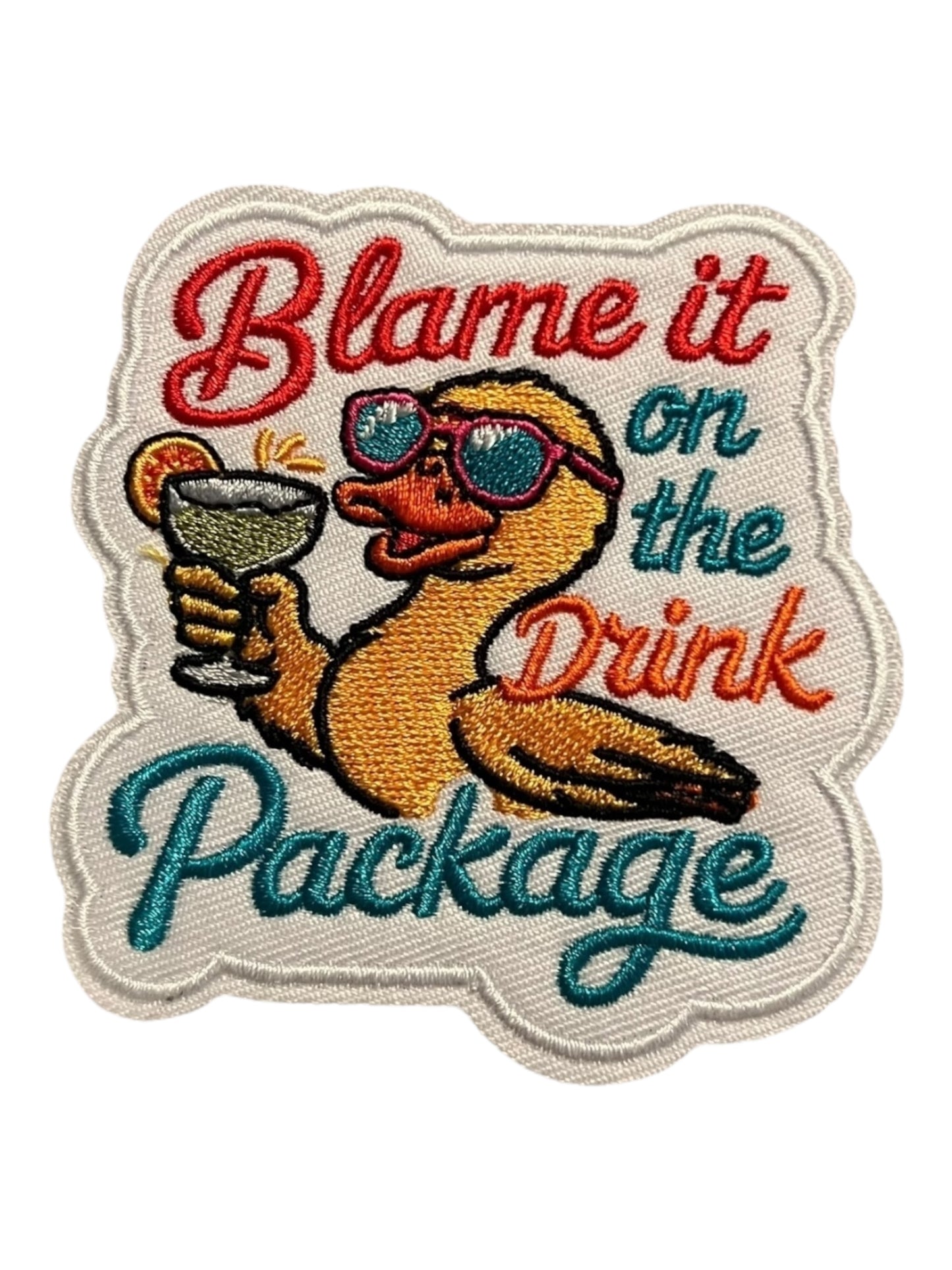 Blame it on the drink package ducky