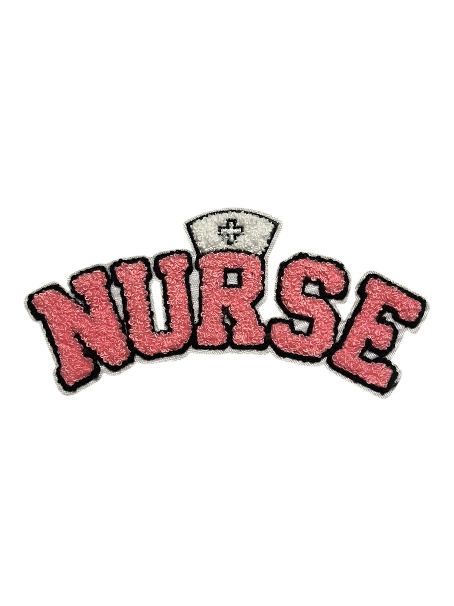 Pink nurse chenille