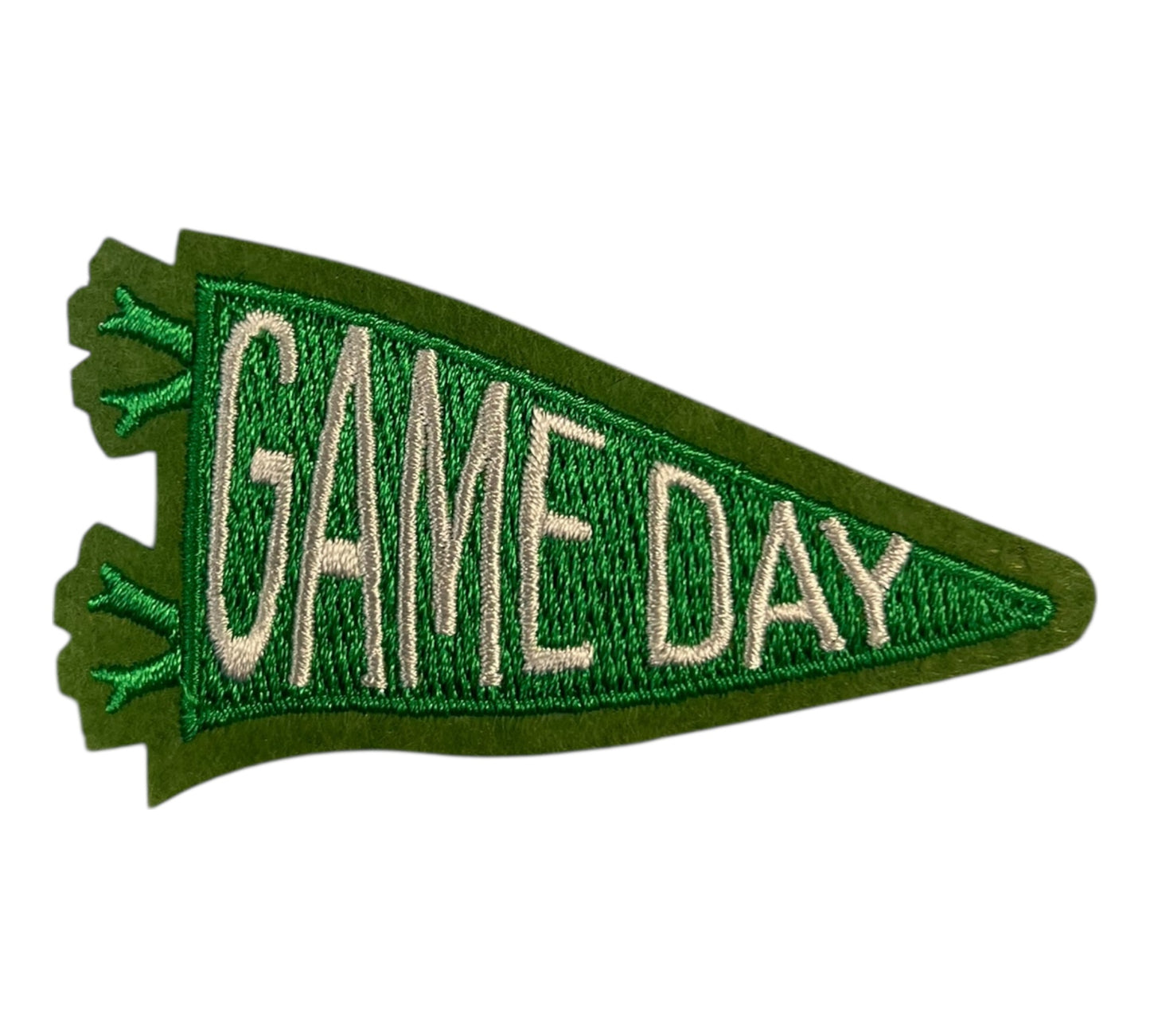 Game Day pendant flag Iron on patch
