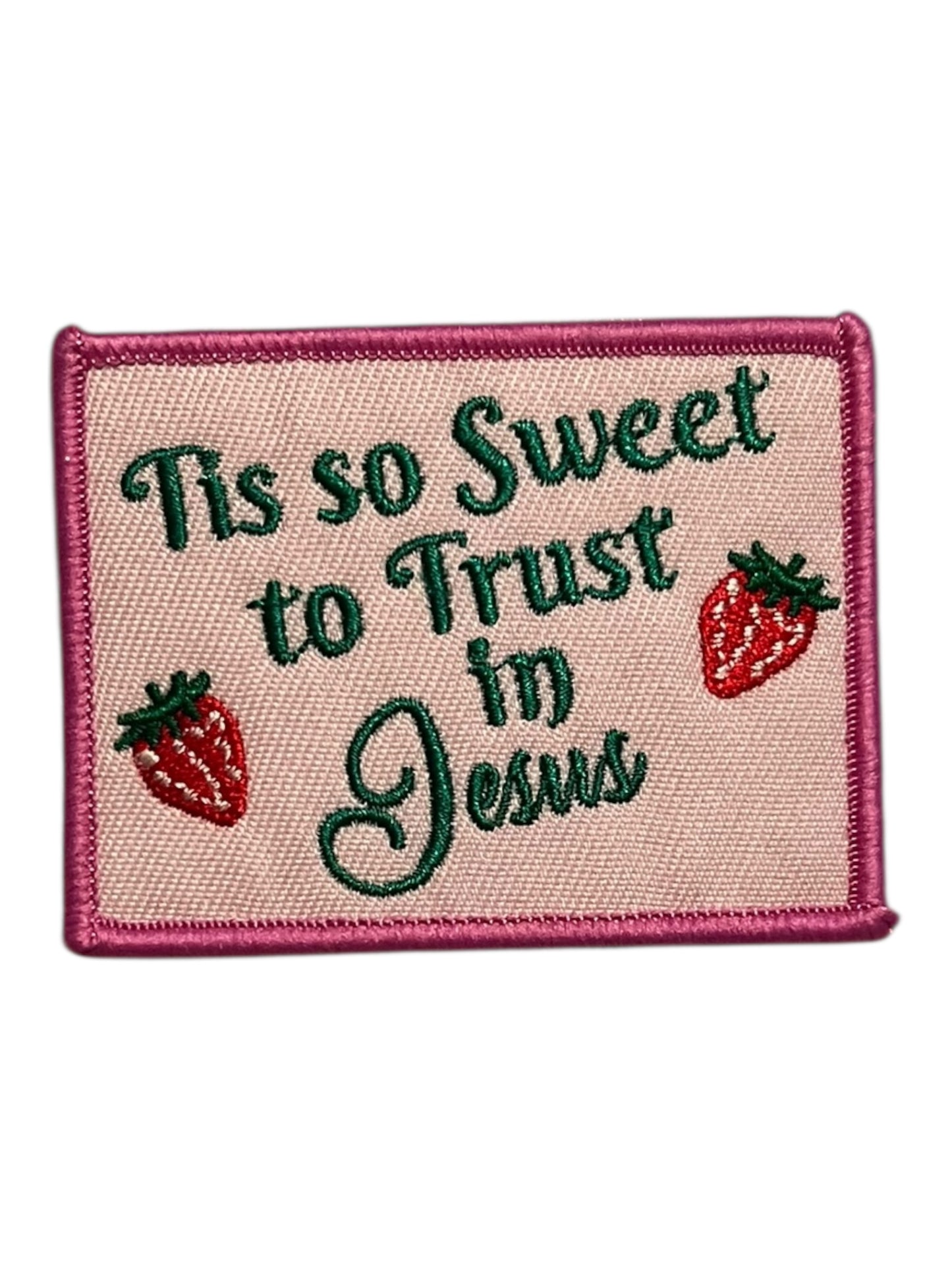 It’s so sweet to trust in Jesus