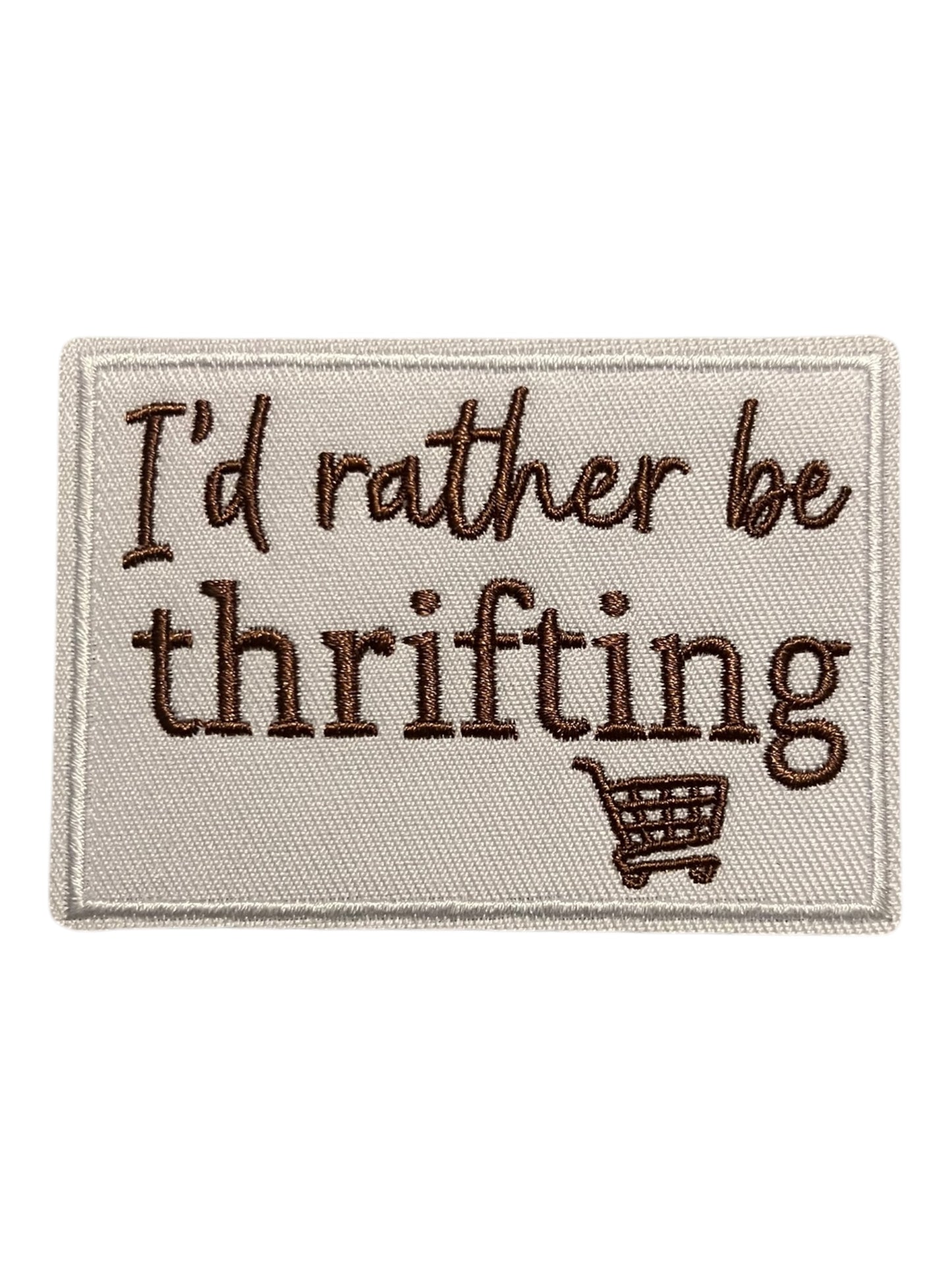 I’d rather be thrifting
