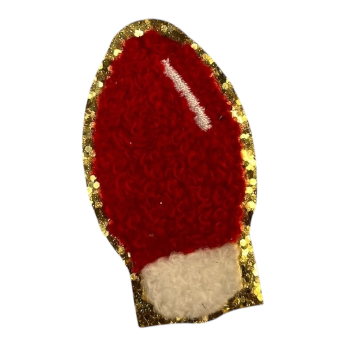 Christmas Light Iron on Patch