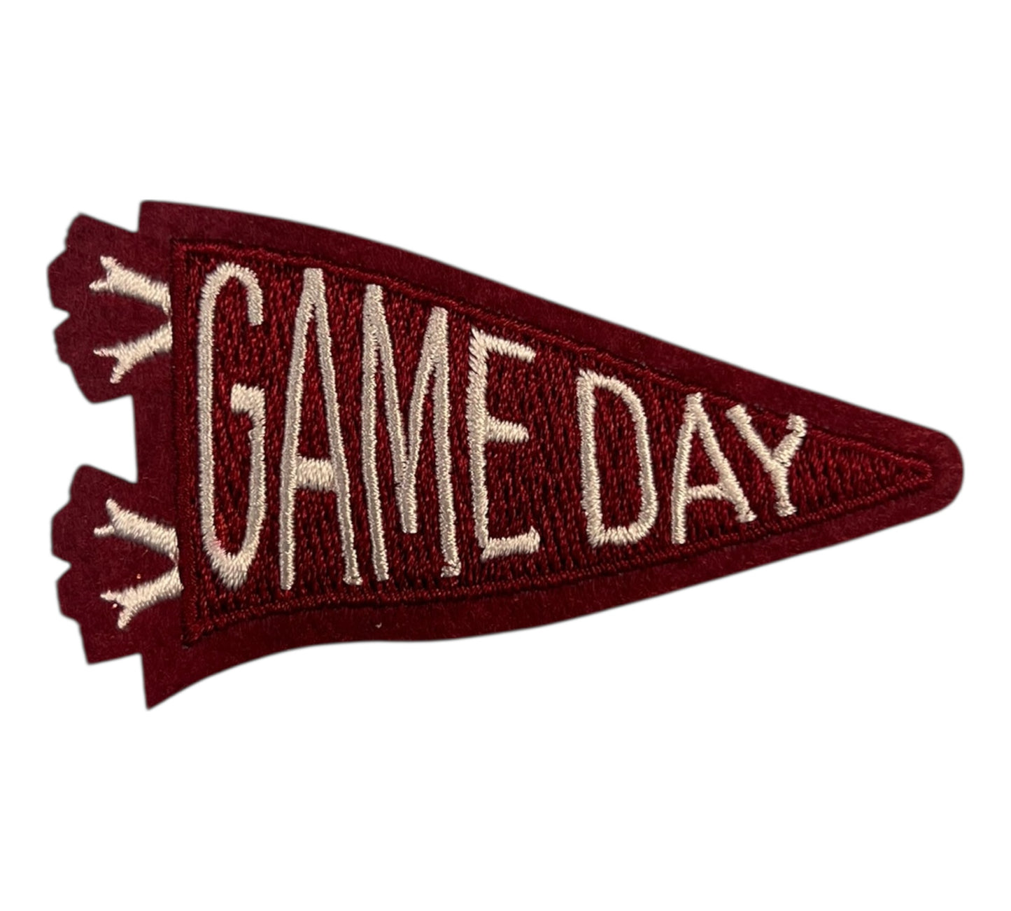 Game Day pendant flag Iron on patch