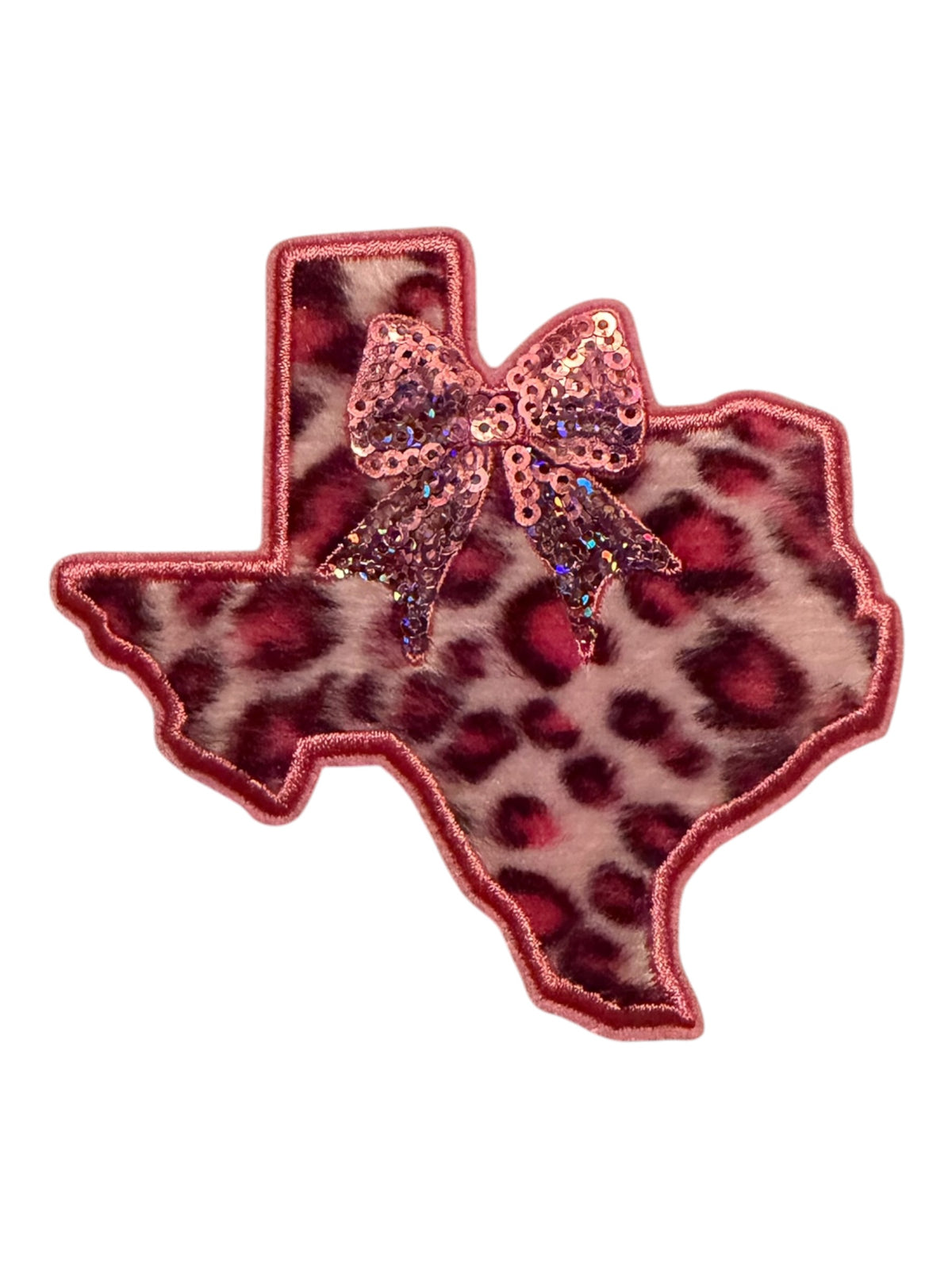 Pink leopard state of Texas
